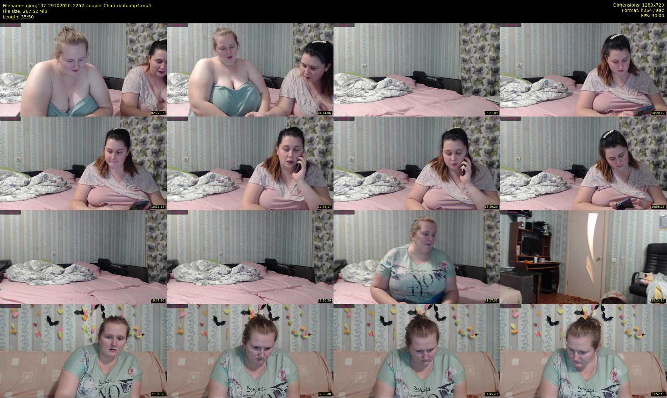 giorg107 — 36 minute Chaturbate couple cam show recording, 720p, Oct 29, 2020