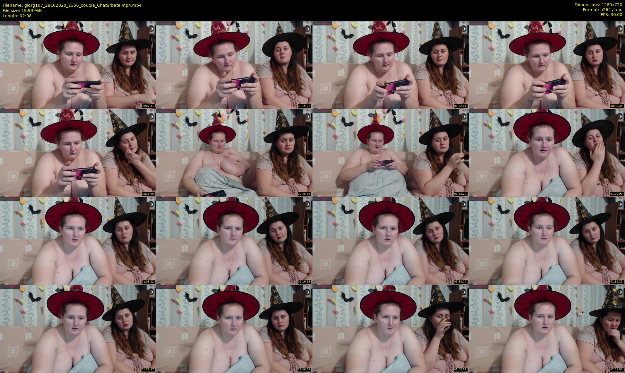 giorg107 — 3 minute Chaturbate couple cam show recording, 720p, Oct 29, 2020