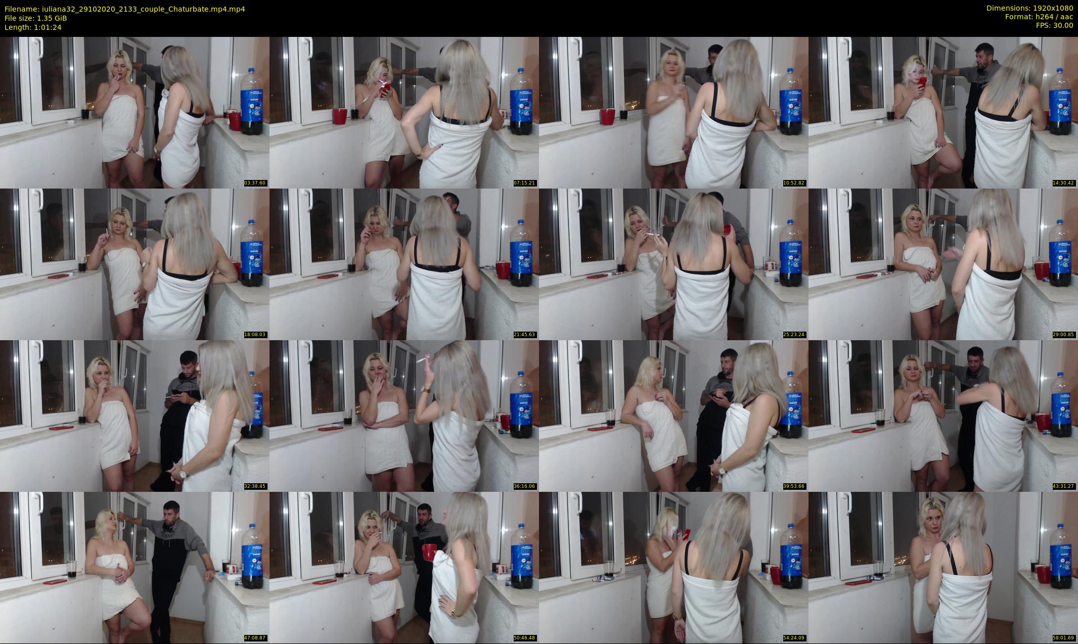 iuliana32 — 62 minute Chaturbate couple cam show recording, 1080p, Oct 29, 2020