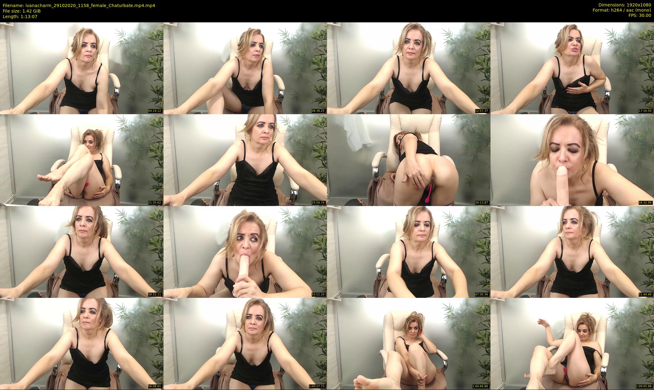 ivanacharm — 74 minute Chaturbate female cam show recording, 1080p, Oct 29, 2020