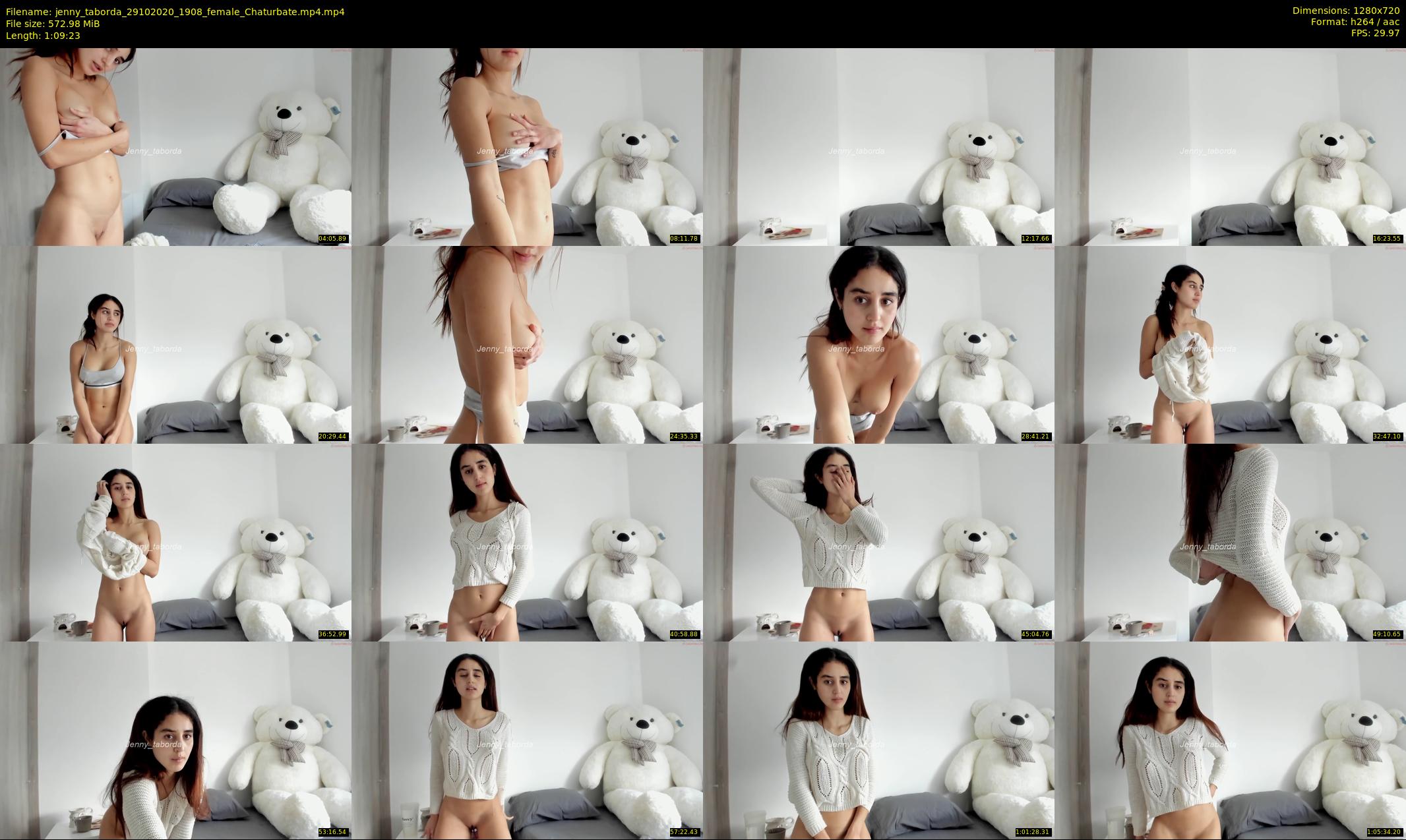jenny_taborda — 70 minute Chaturbate female cam show recording, 720p, Oct 29, 2020