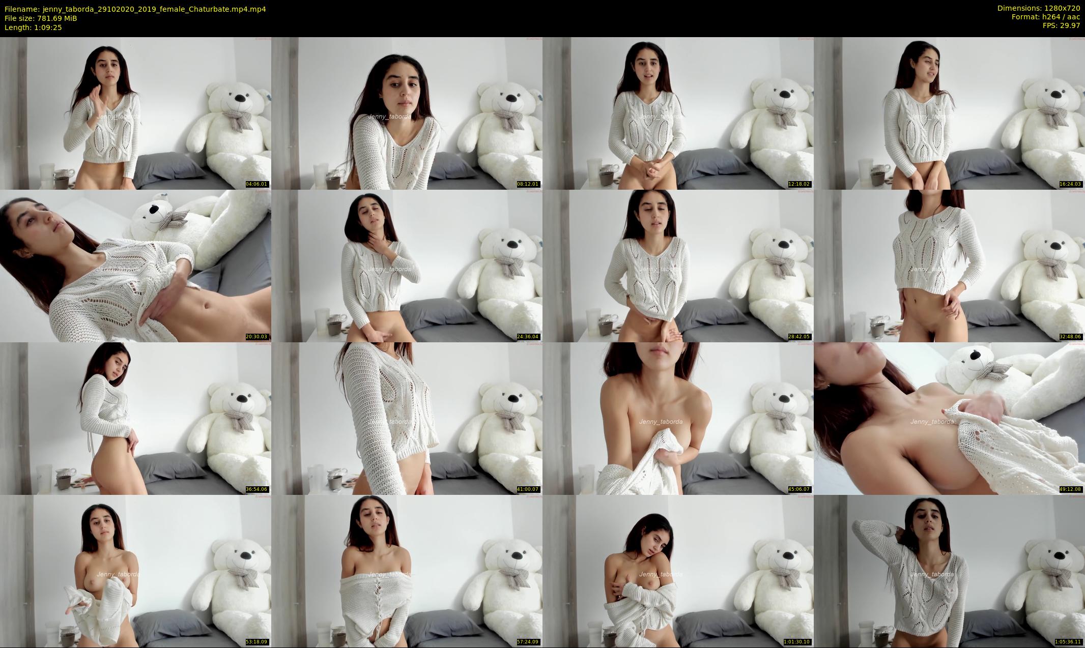 jenny_taborda — 70 minute Chaturbate female cam show recording, 720p, Oct 29, 2020