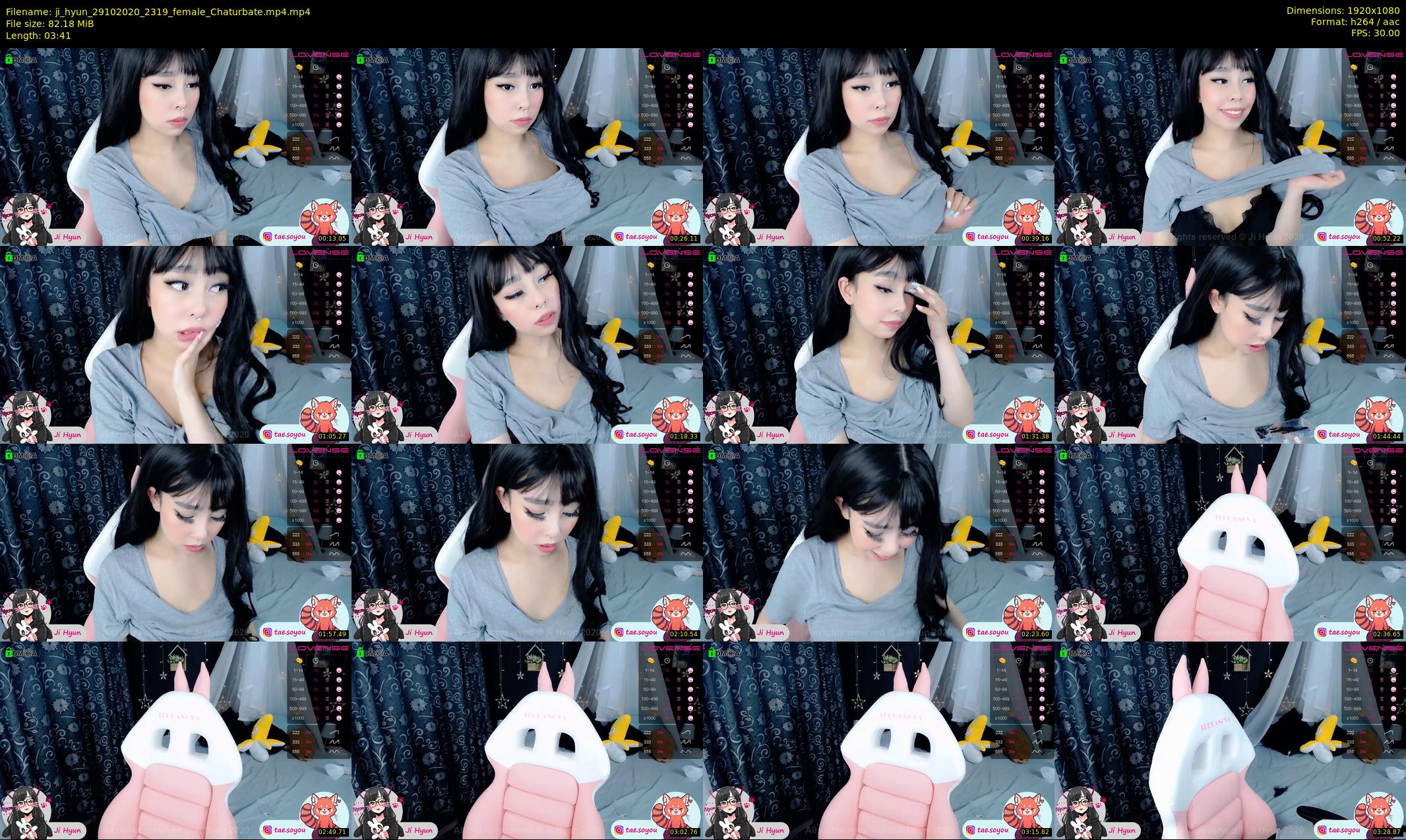 ji_hyun — 4 minute Chaturbate female cam show recording, 1080p, Oct 29, 2020