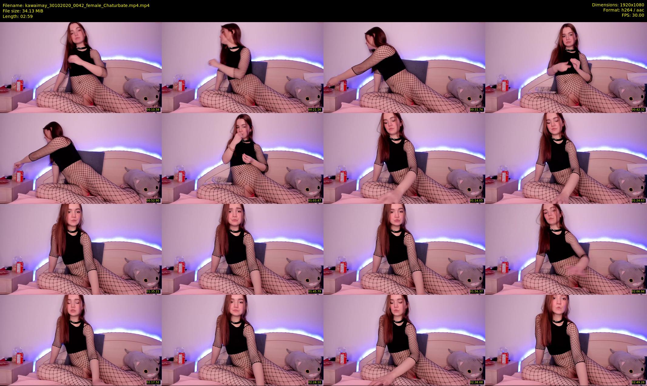 kawaimay — 3 minute Chaturbate female cam show recording, 1080p, Oct 30, 2020