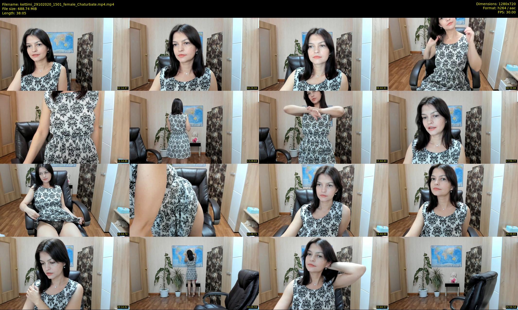 kettimi — 39 minute Chaturbate female cam show recording, 720p, Oct 29, 2020