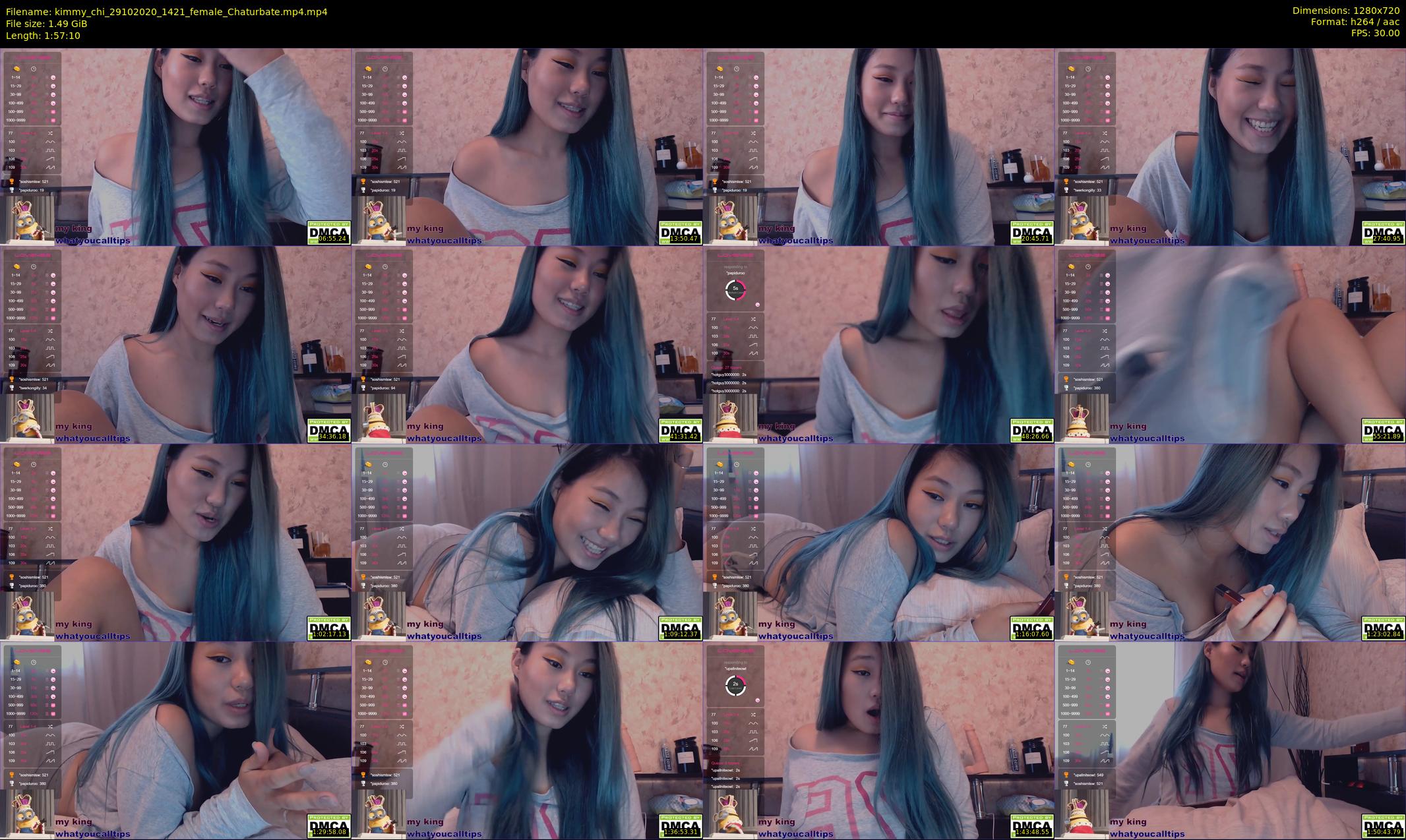 kimmy_chi — 118 minute Chaturbate female cam show recording, 720p, Oct 29, 2020