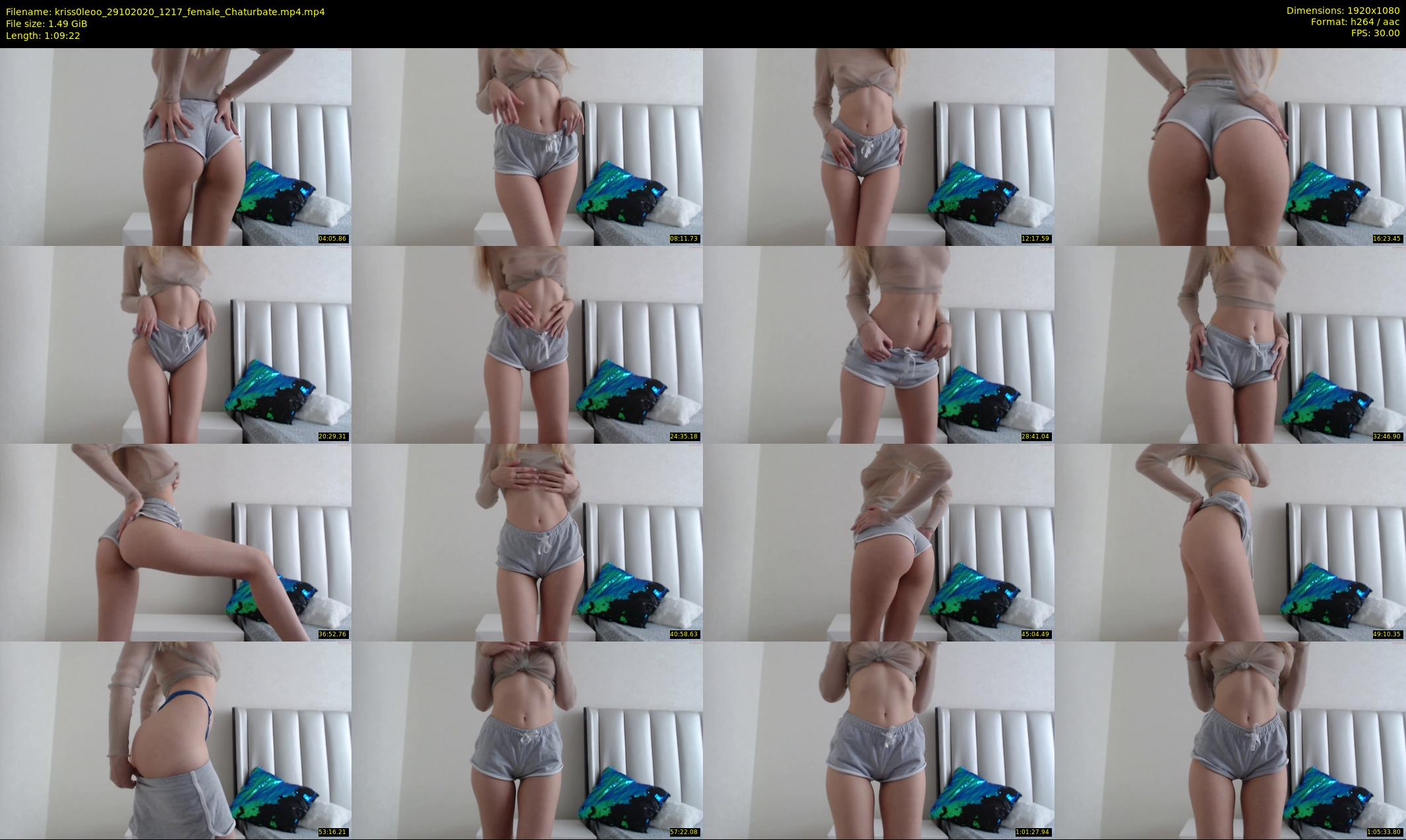 kriss0leoo — 70 minute Chaturbate couple cam show recording, 1080p, Oct 29, 2020