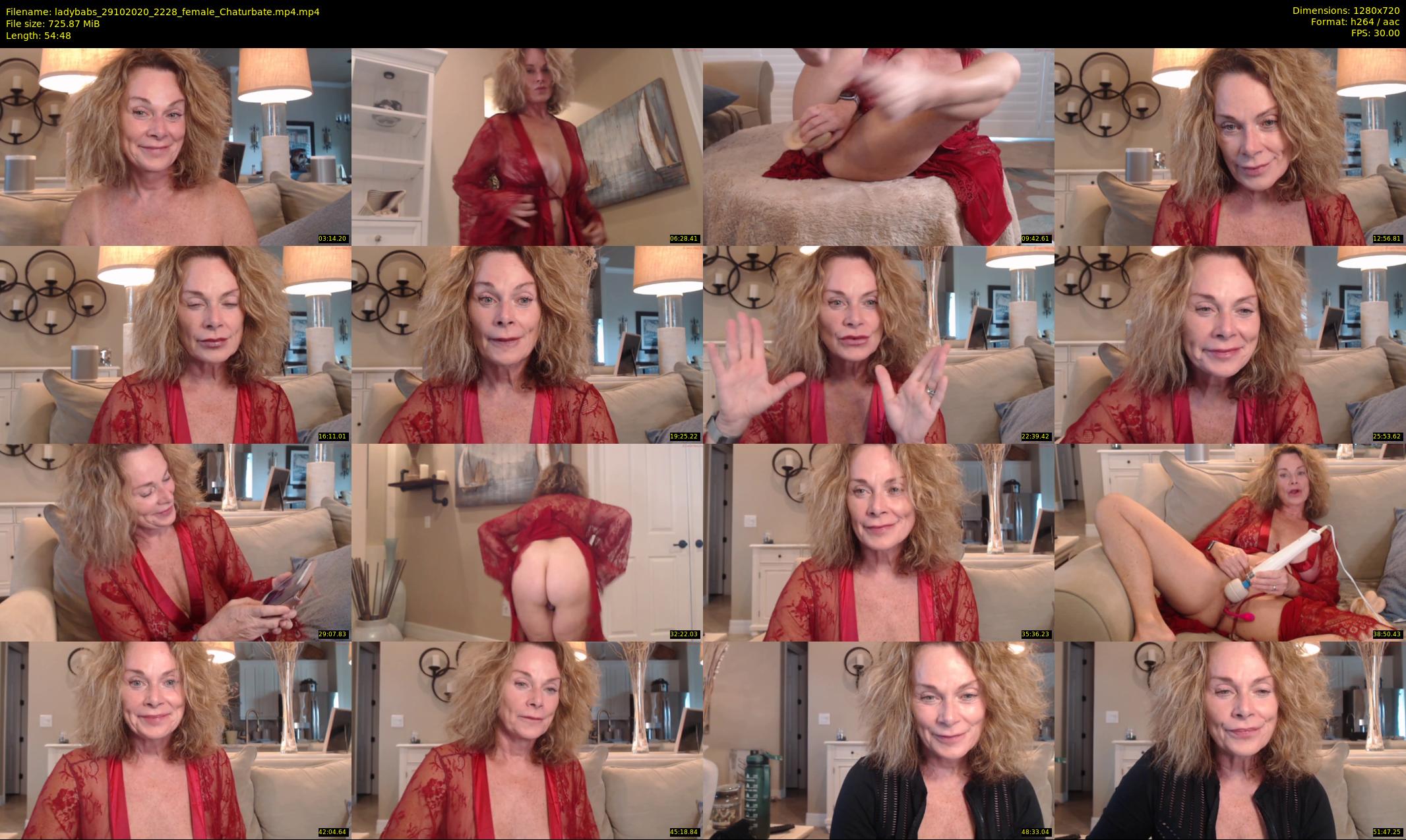 ladybabs — 55 minute Chaturbate female cam show recording, 720p, Oct 29, 2020