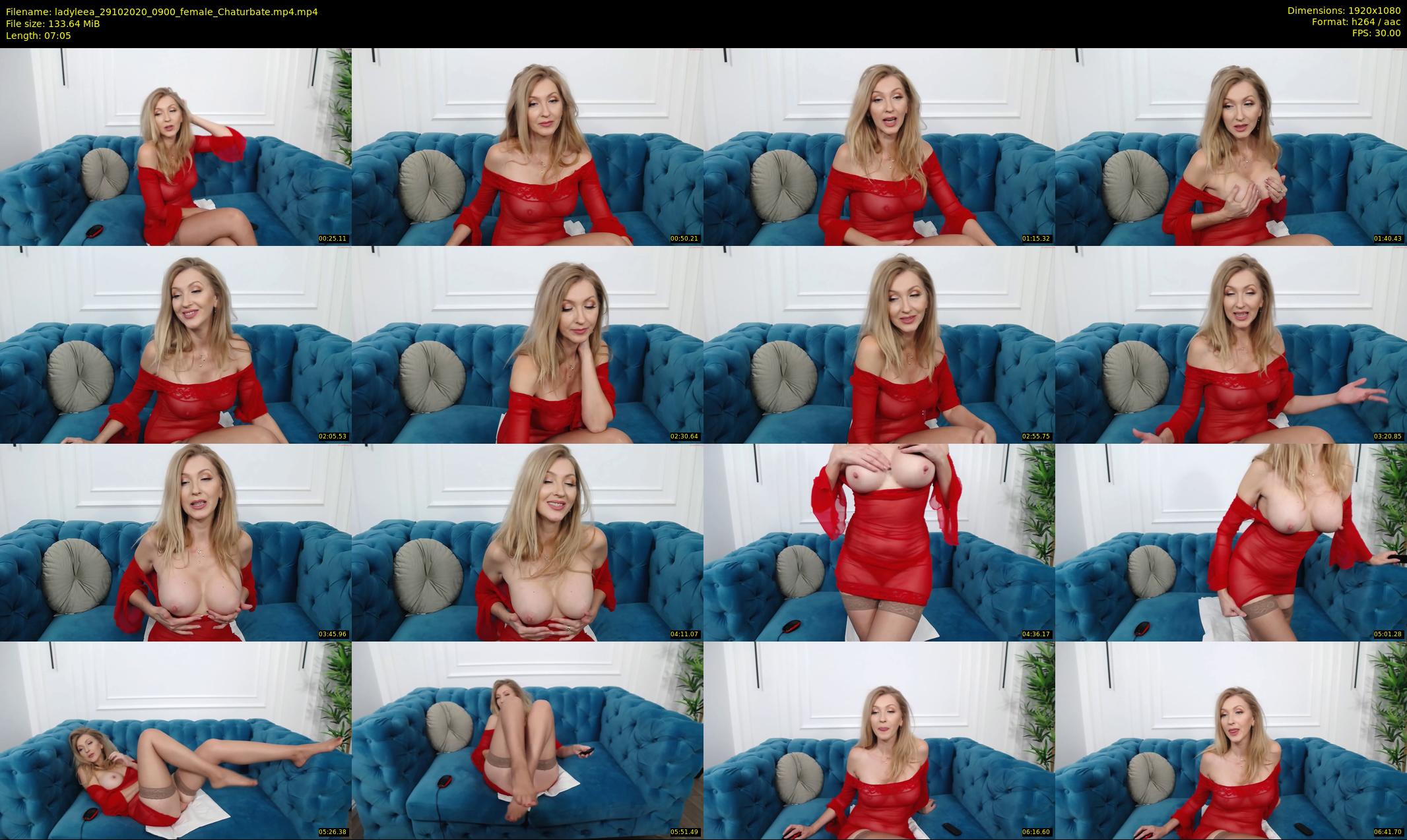 ladyleea — 8 minute Chaturbate female cam show recording, 1080p, Oct 29, 2020