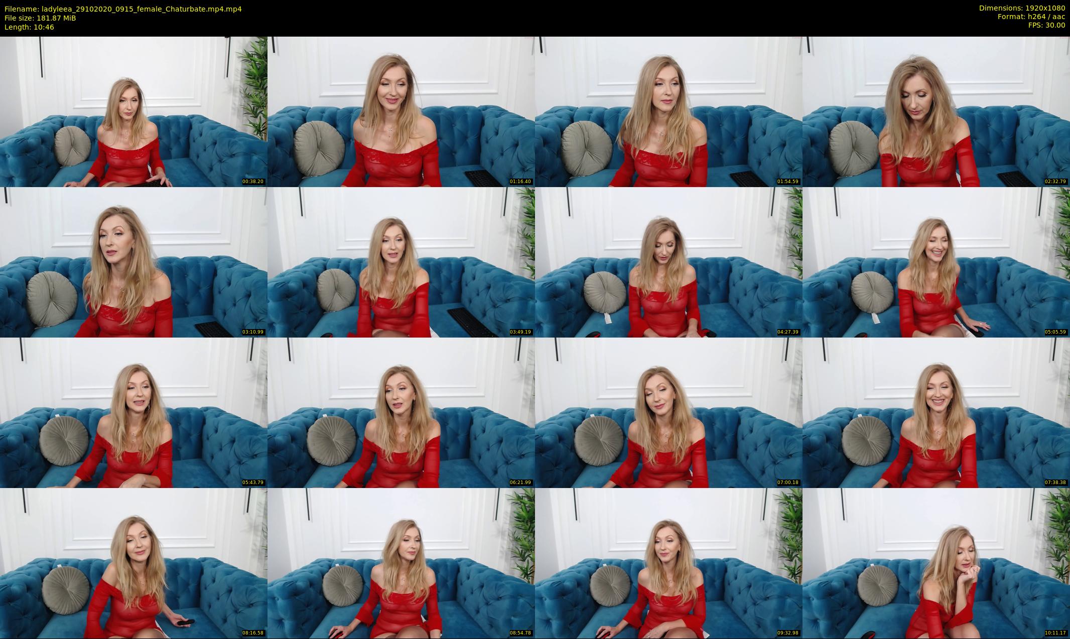 ladyleea — 11 minute Chaturbate female cam show recording, 1080p, Oct 29, 2020