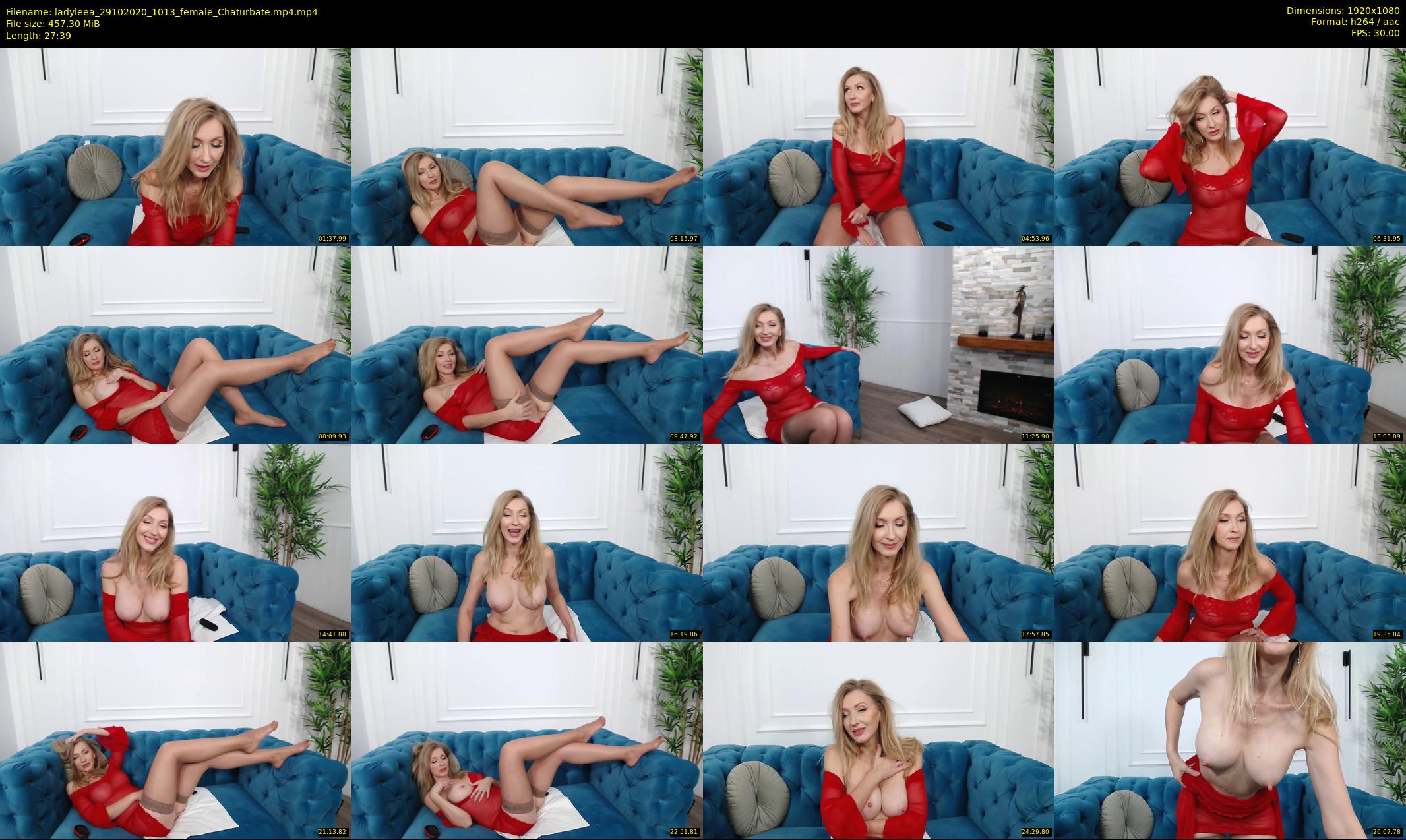 ladyleea — 28 minute Chaturbate female cam show recording, 1080p, Oct 29, 2020