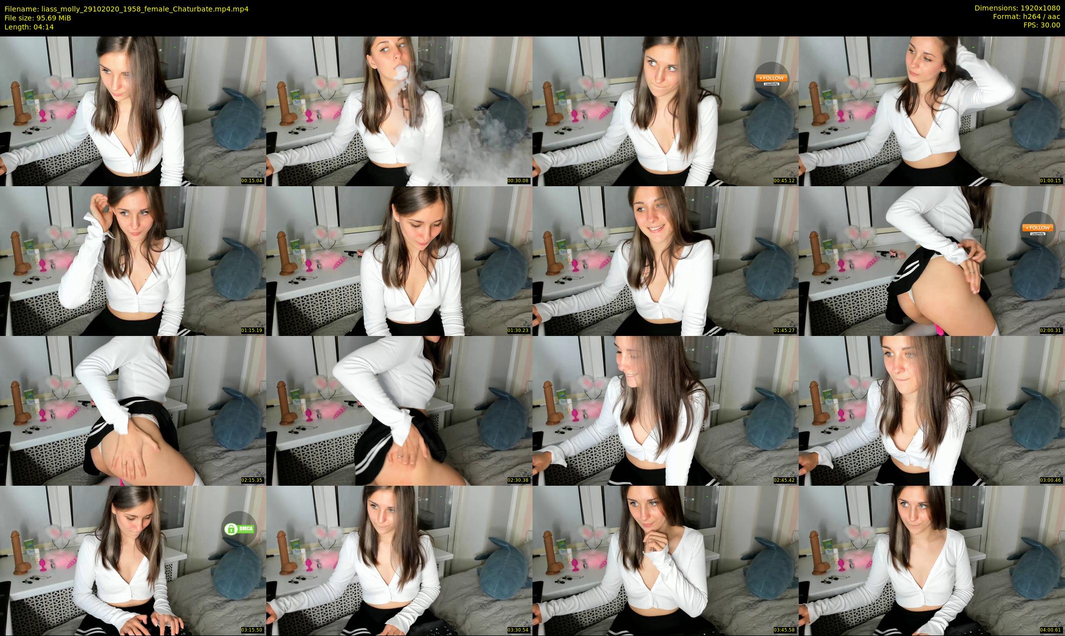 liass_molly — 5 minute Chaturbate female cam show recording, 1080p, Oct 29, 2020