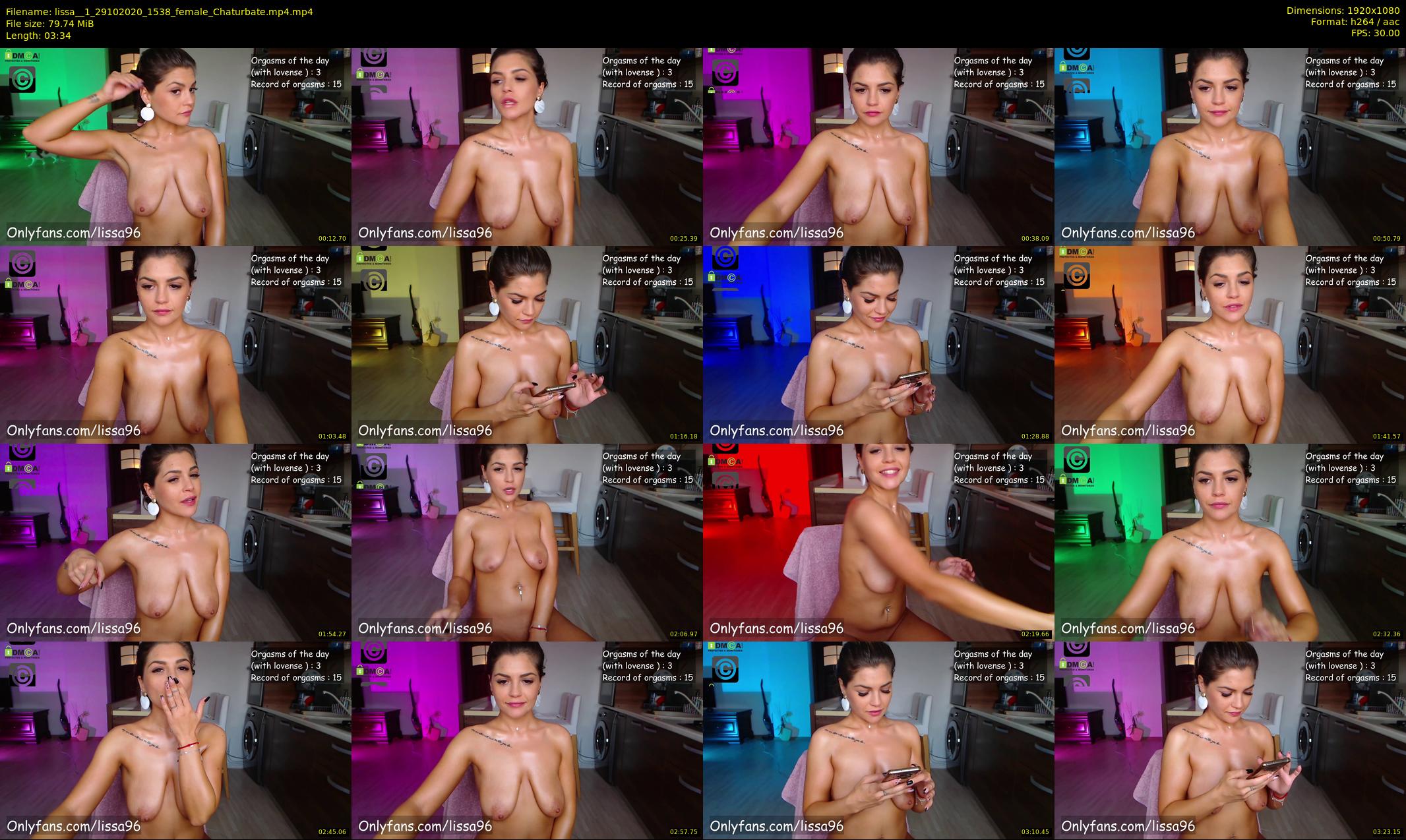 lissa__1 — 4 minute Chaturbate female cam show recording, 1080p, Oct 29, 2020