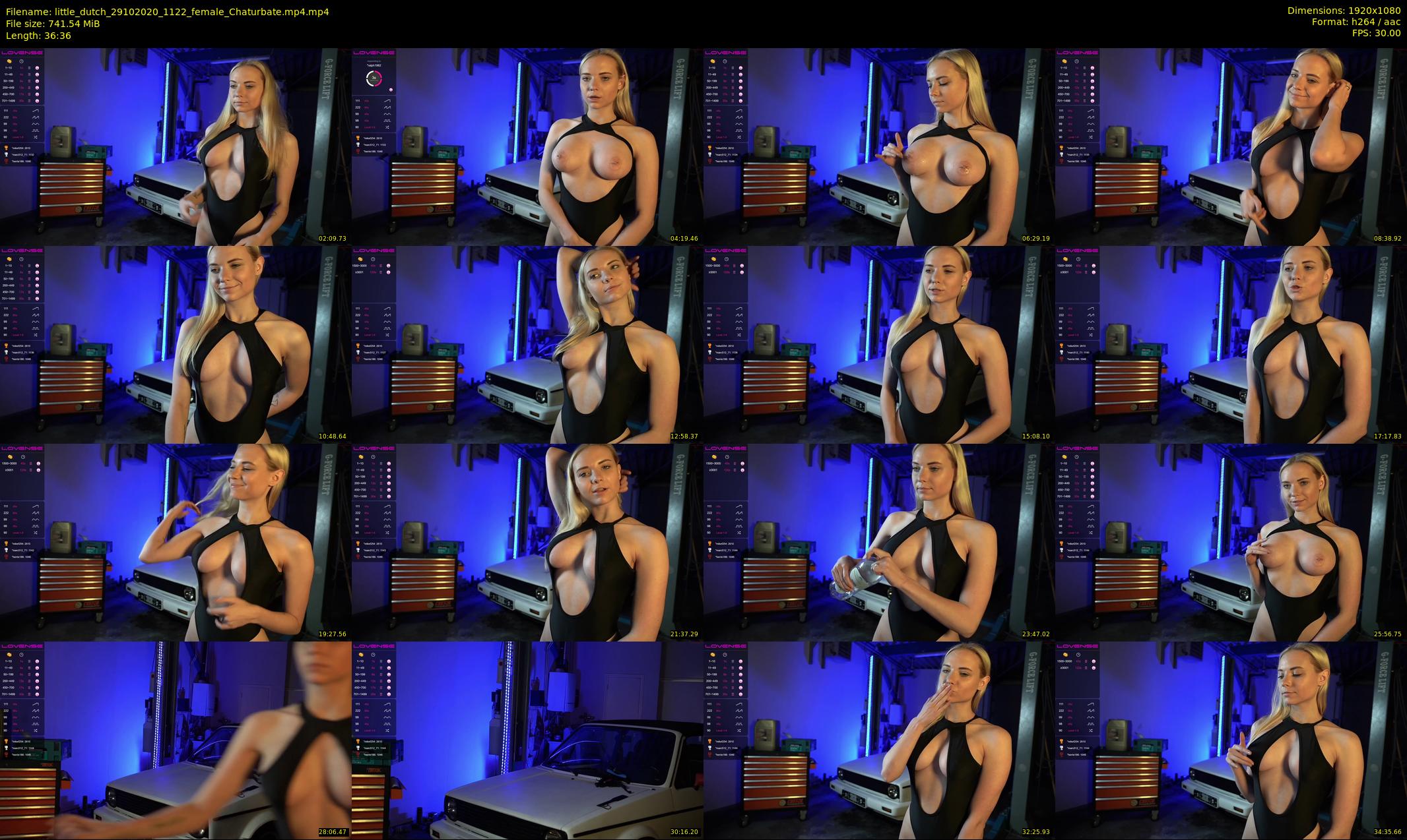 little_dutch — 37 minute Chaturbate female cam show recording, 1080p, Oct 29, 2020