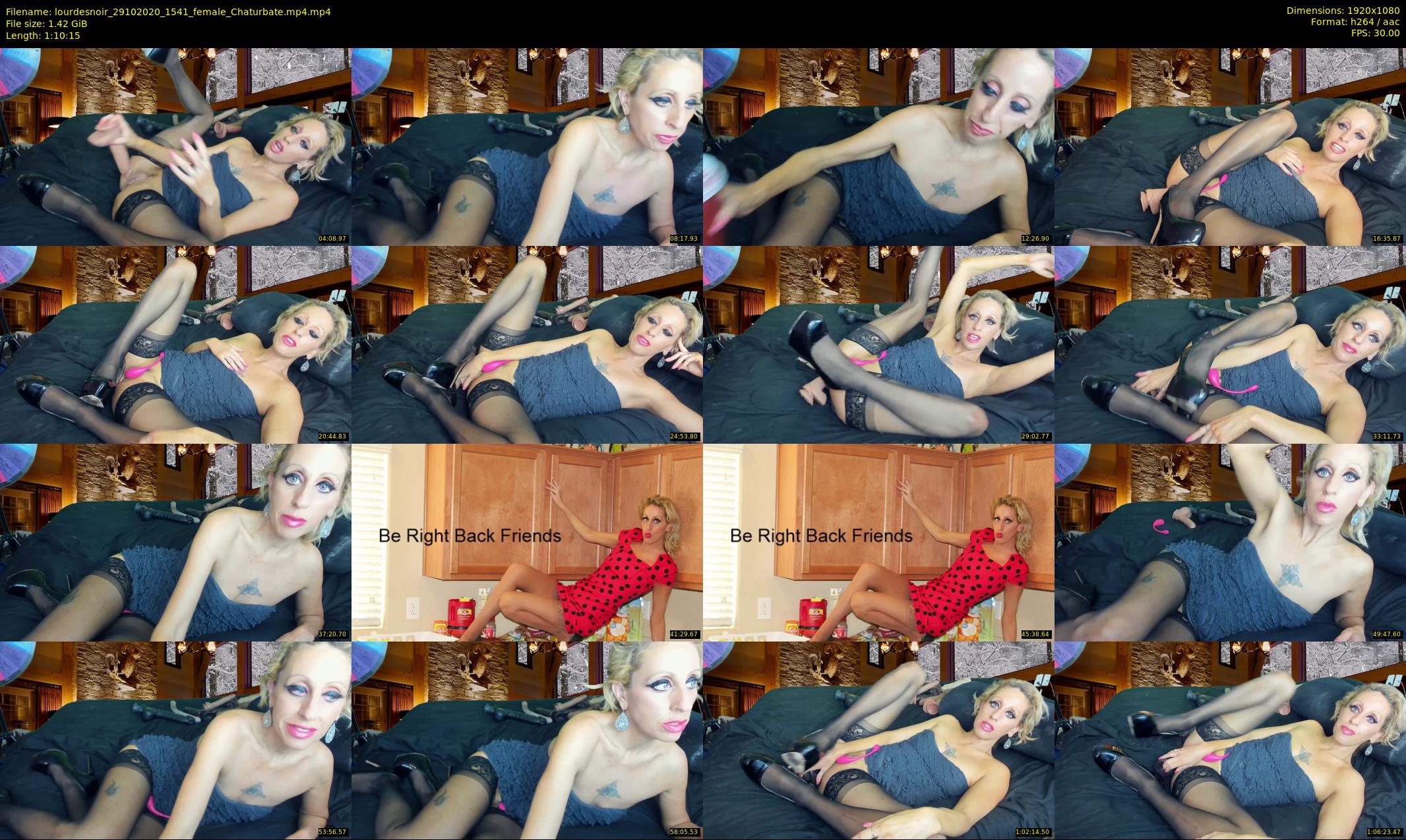lourdesnoir — 71 minute Chaturbate female cam show recording, 1080p, Oct 29, 2020