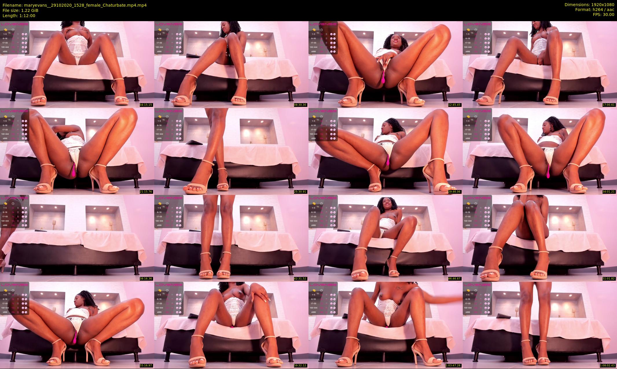 maryevans_ — 72 minute Chaturbate female cam show recording, 1080p, Oct 29, 2020