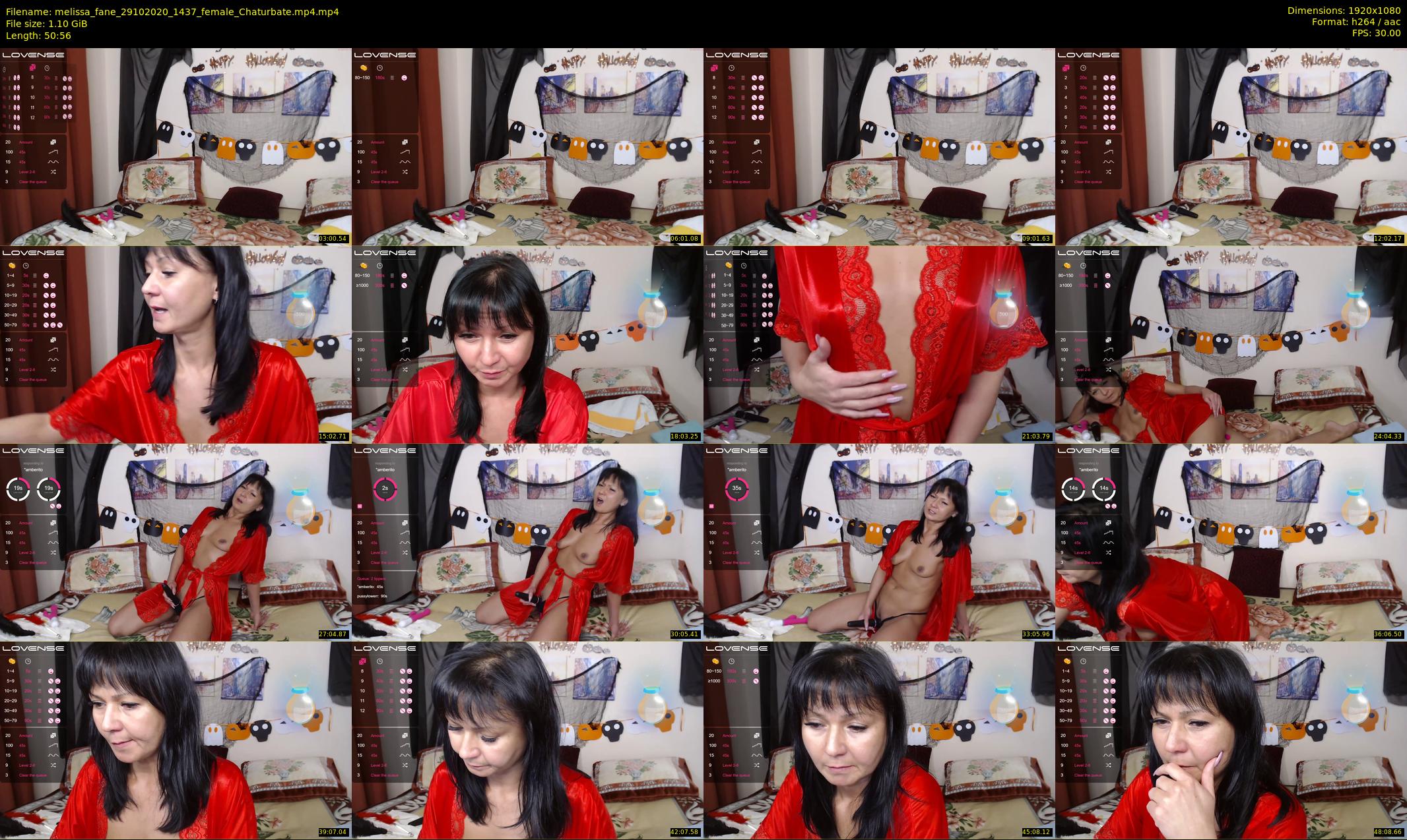 melissa_fane — 51 minute Chaturbate female cam show recording, 1080p, Oct 29, 2020