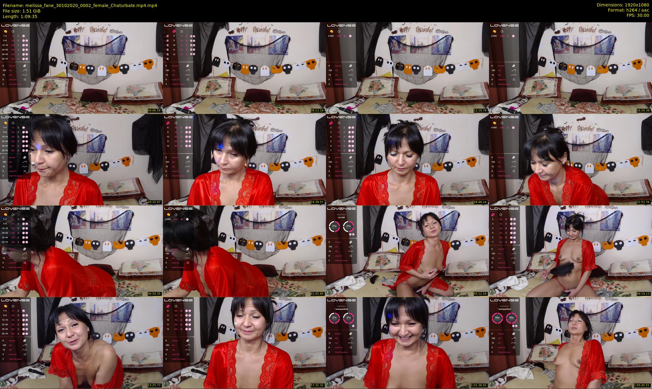 melissa_fane — 70 minute Chaturbate female cam show recording, 1080p, Oct 30, 2020