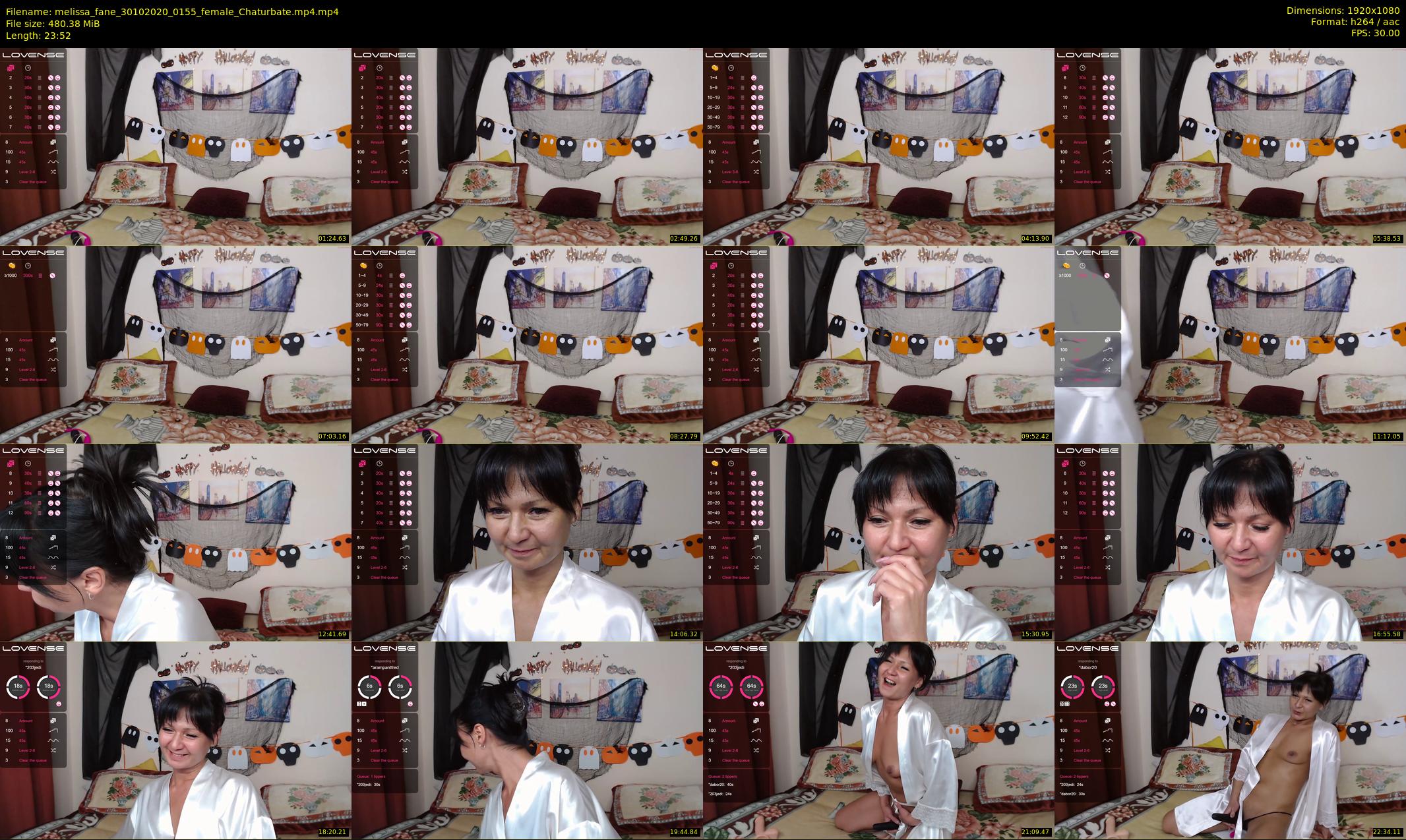 melissa_fane — 24 minute Chaturbate female cam show recording, 1080p, Oct 30, 2020