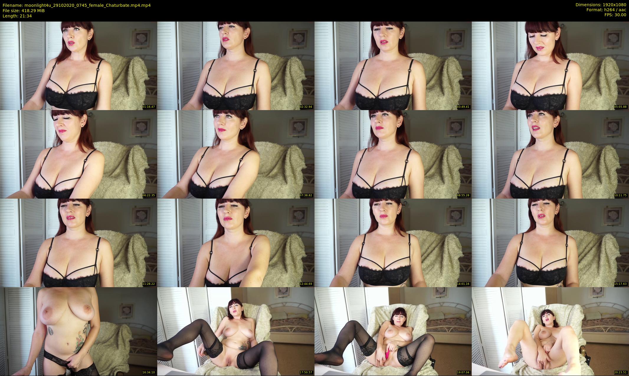 moonlight4u — 22 minute Chaturbate female cam show recording, 1080p, Oct 29, 2020