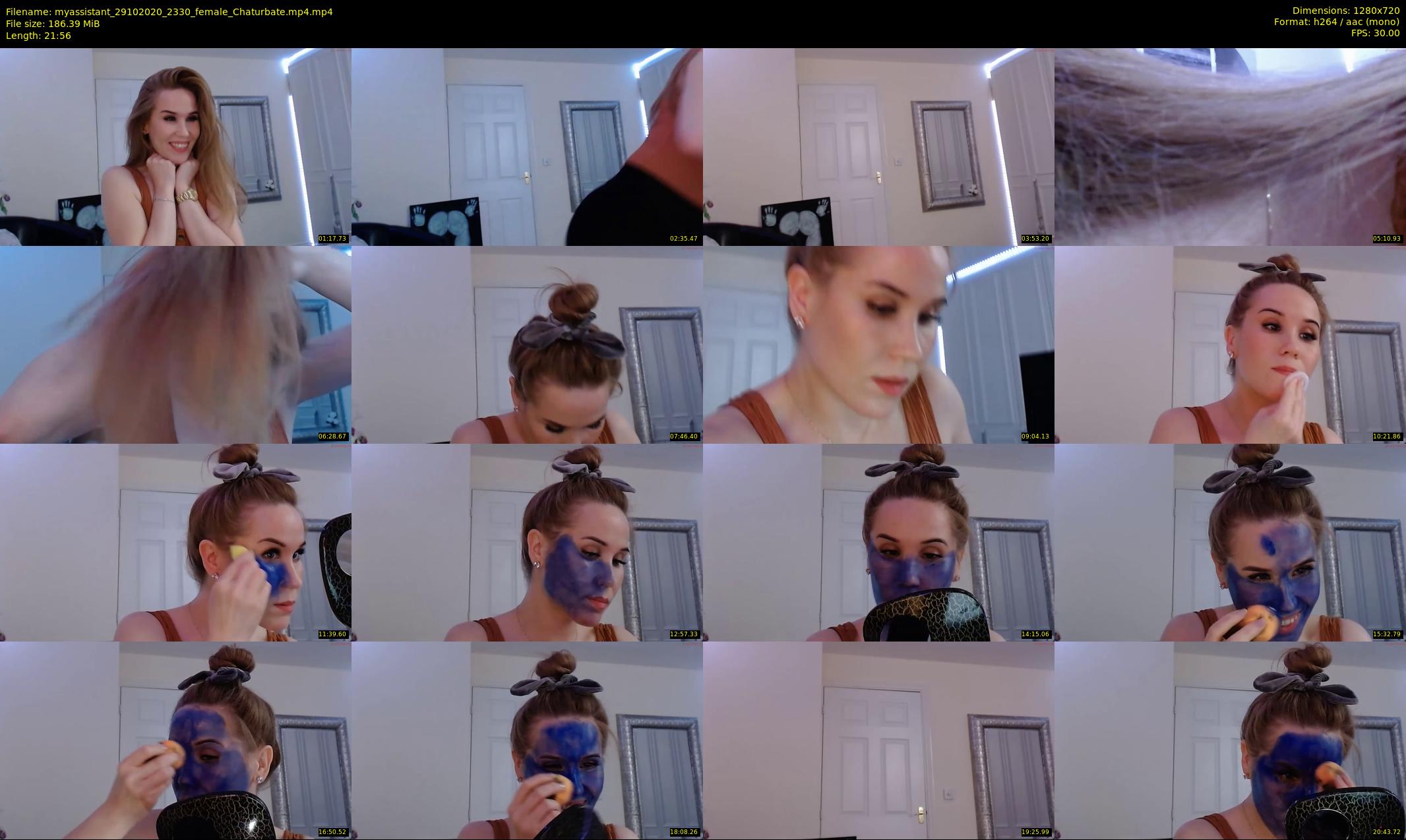 myassistant — 22 minute Chaturbate female cam show recording, 720p, Oct 29, 2020