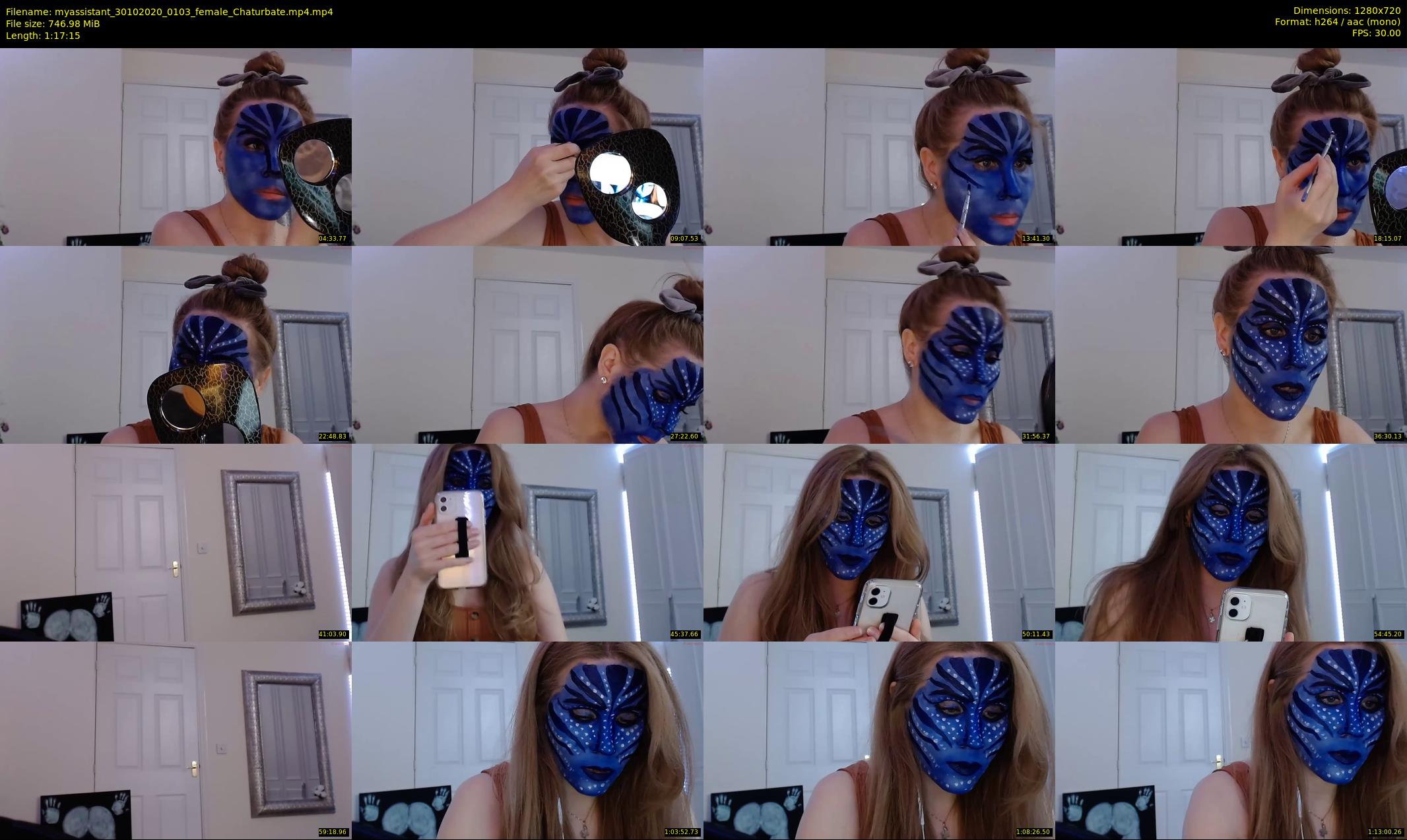 myassistant — 78 minute Chaturbate female cam show recording, 720p, Oct 30, 2020