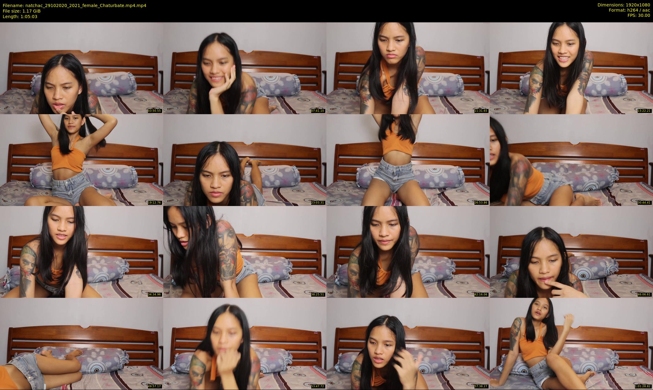 natchac — 66 minute Chaturbate female cam show recording, 1080p, Oct 29, 2020