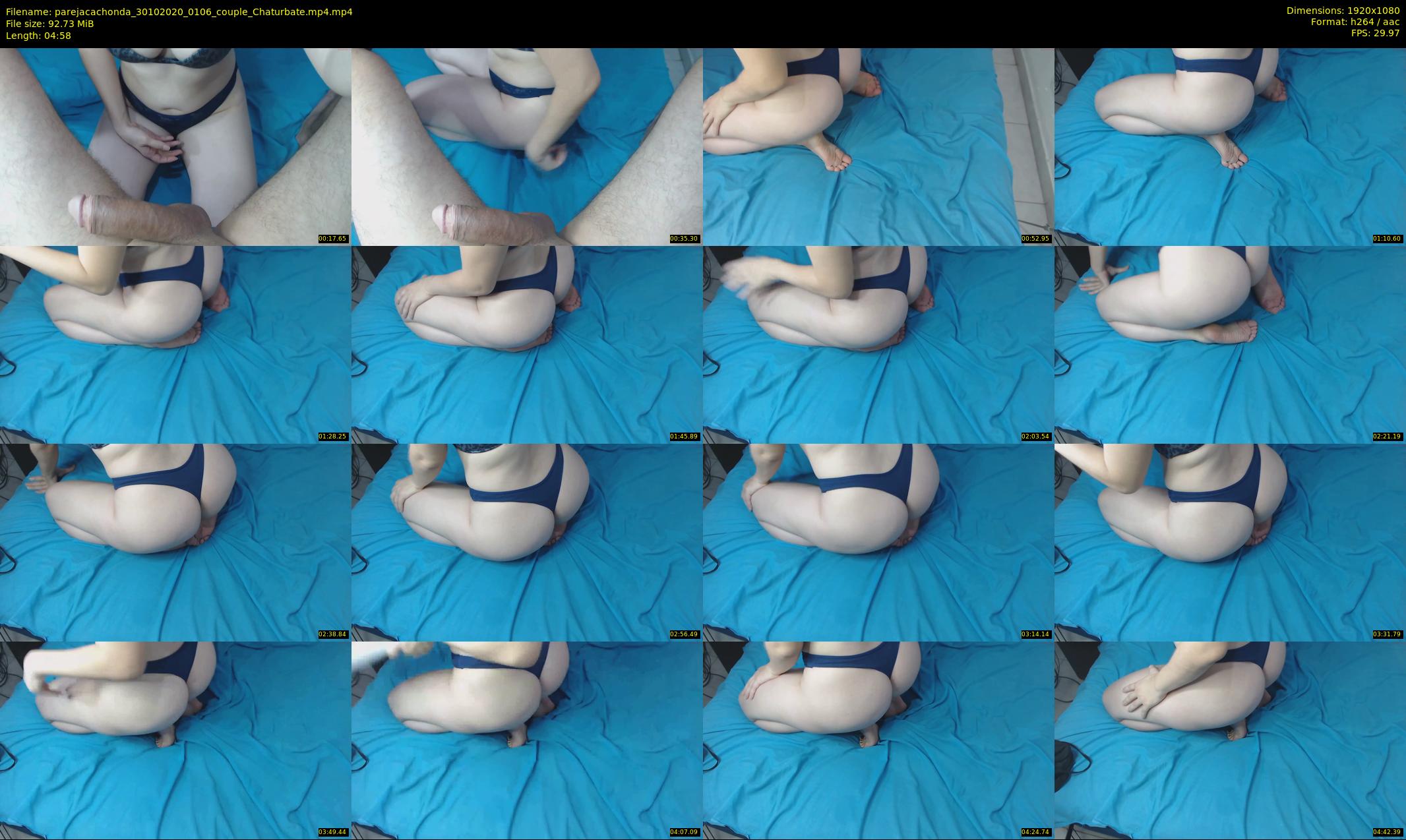 parejacachonda — 5 minute Chaturbate couple cam show recording, 1080p, Oct 30, 2020