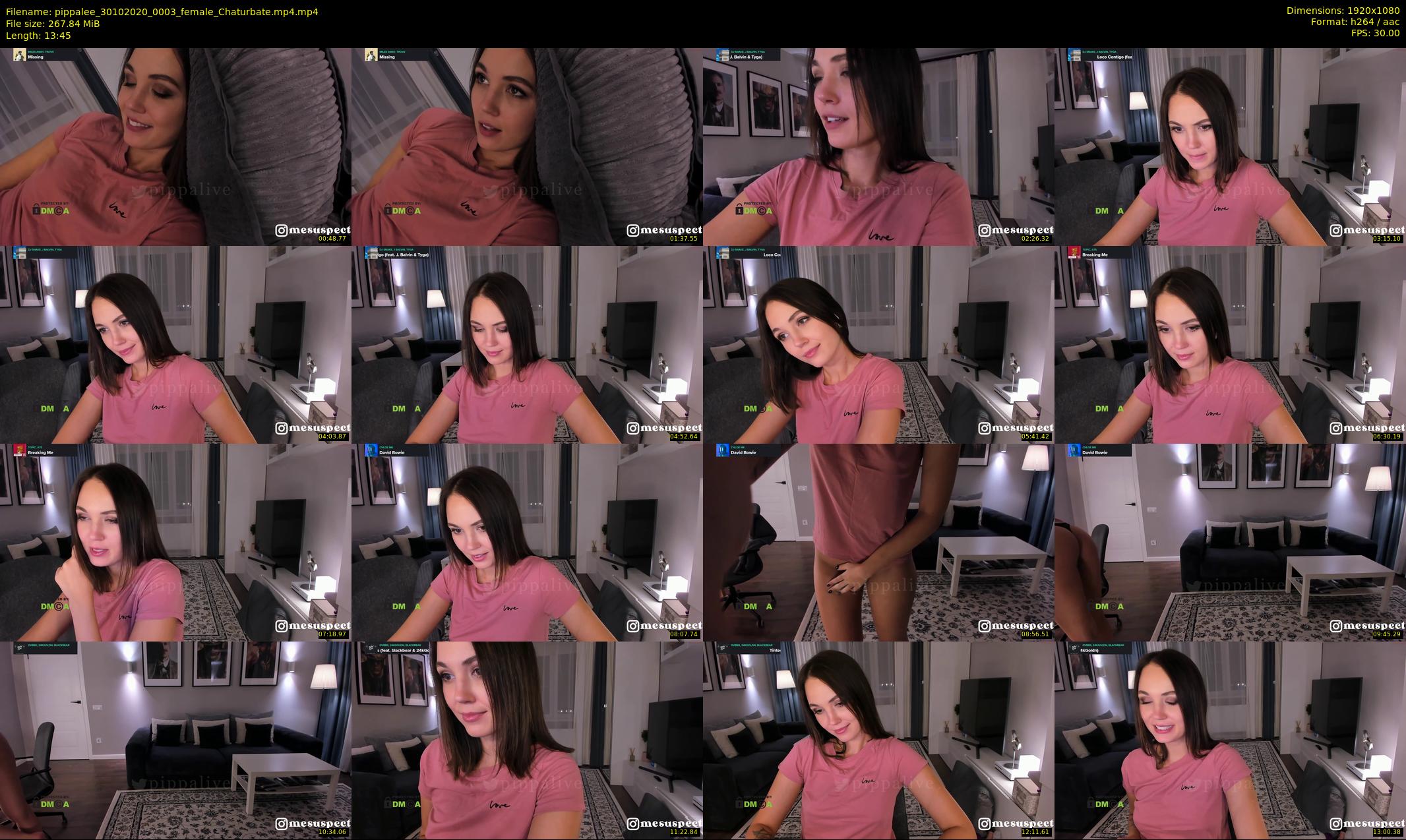 pippalee — 14 minute Chaturbate female cam show recording, 1080p, Oct 30, 2020