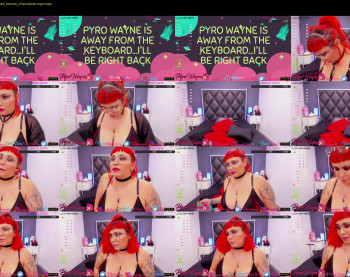 pyrowayne — 43 minute Chaturbate female cam show recording, 720p, Oct 29, 2020