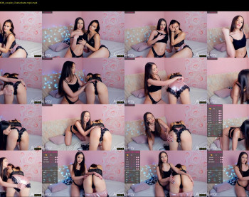 safiamegan — 6 minute Chaturbate couple cam show recording, 1080p, Oct 29, 2020