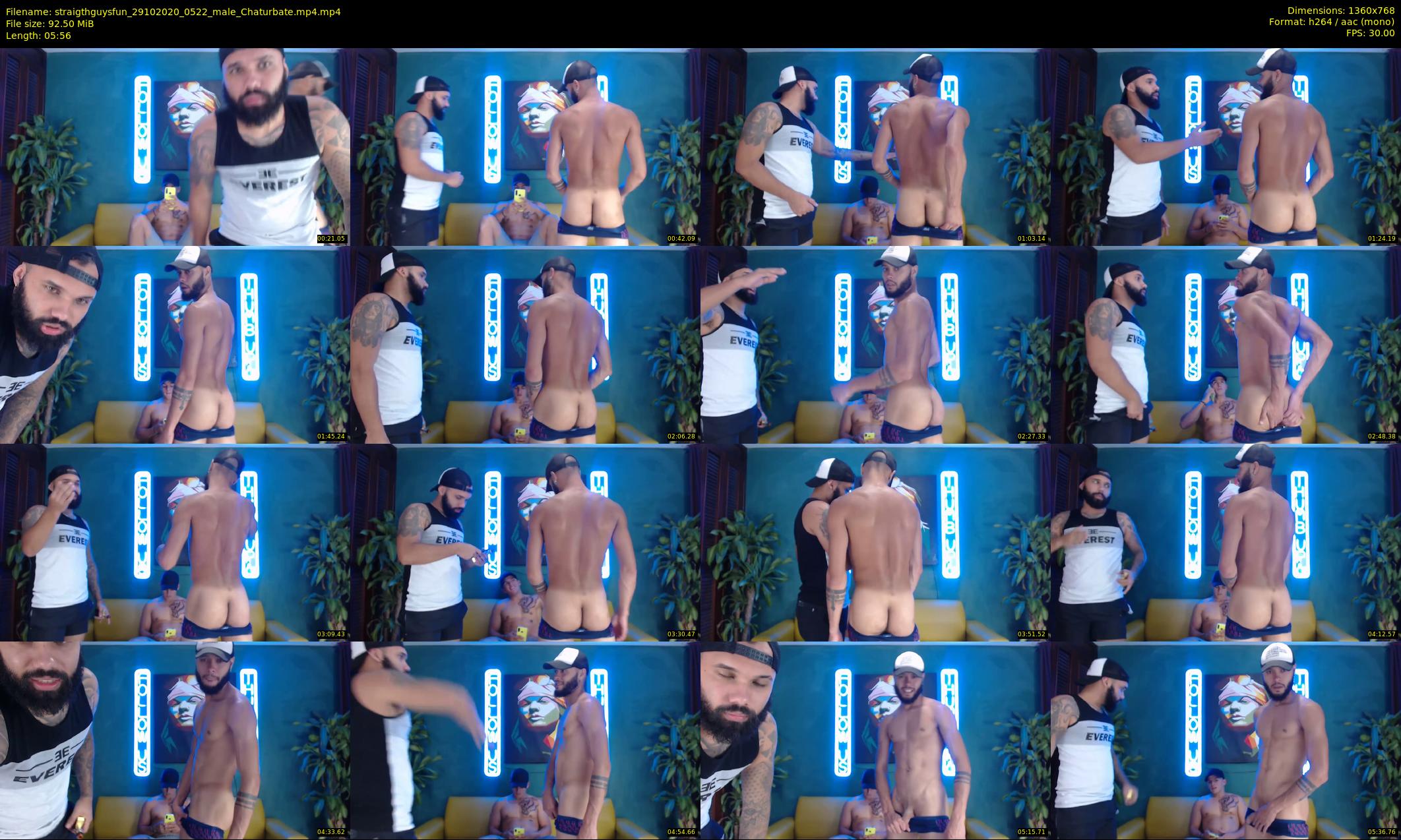 straigthguysfun — 6 minute Chaturbate male cam show recording, 720p, Oct 29, 2020