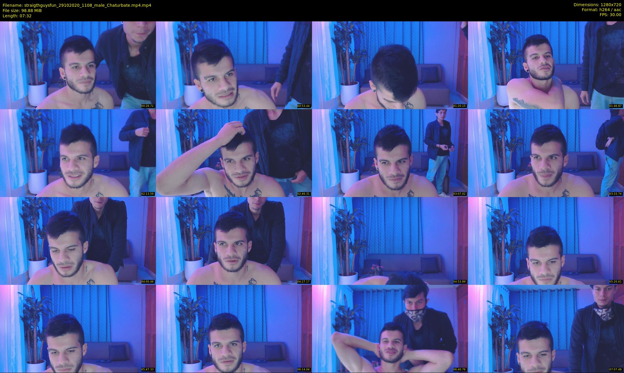 straigthguysfun — 8 minute Chaturbate male cam show recording, 720p, Oct 29, 2020