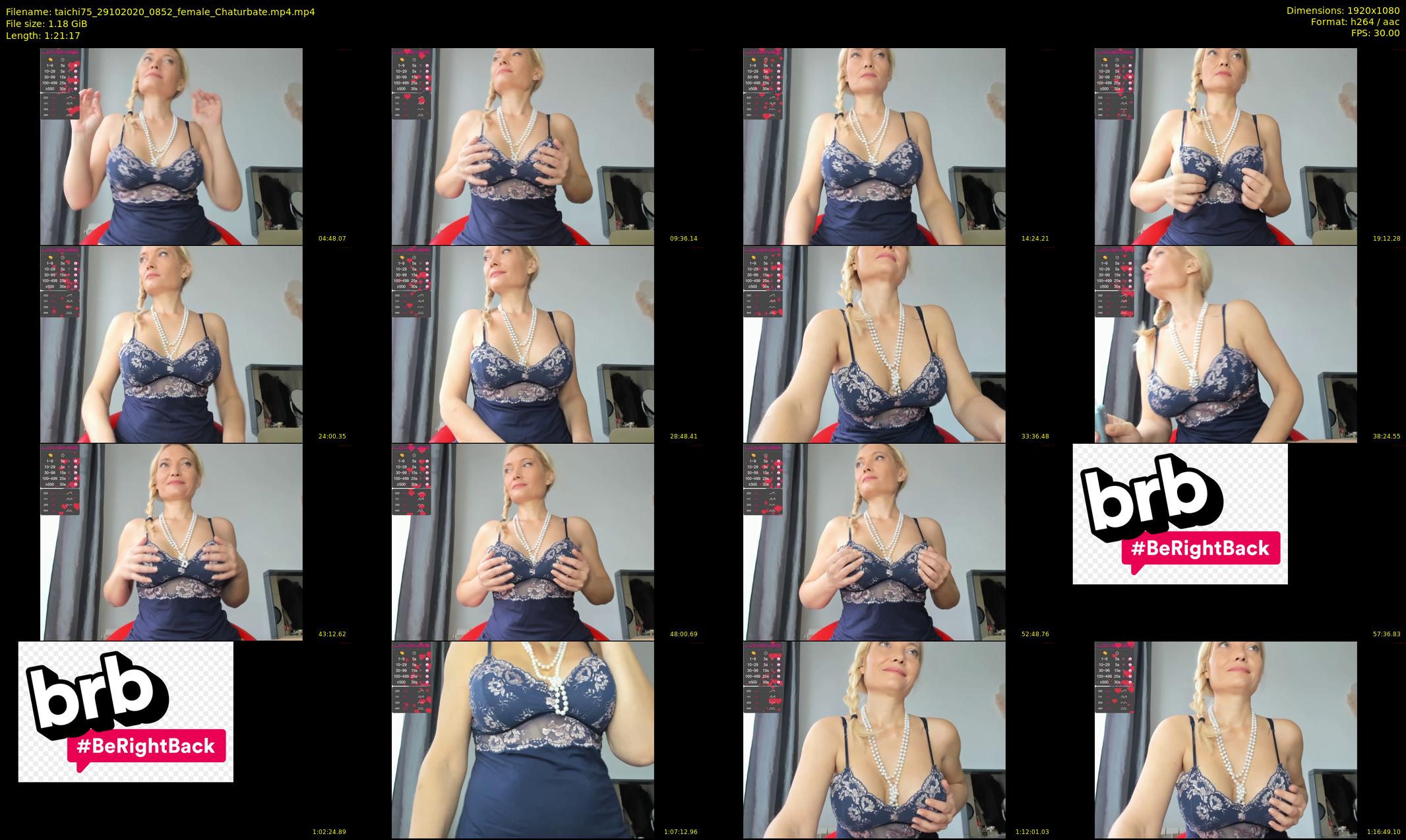 taichi75 — 82 minute Chaturbate female cam show recording, 1080p, Oct 29, 2020