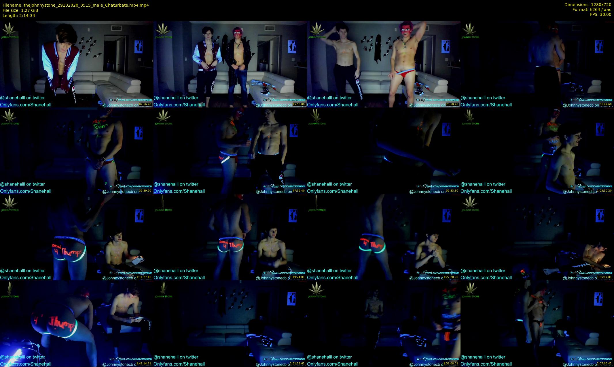thejohnnystone — 135 minute Chaturbate male cam show recording, 720p, Oct 29, 2020