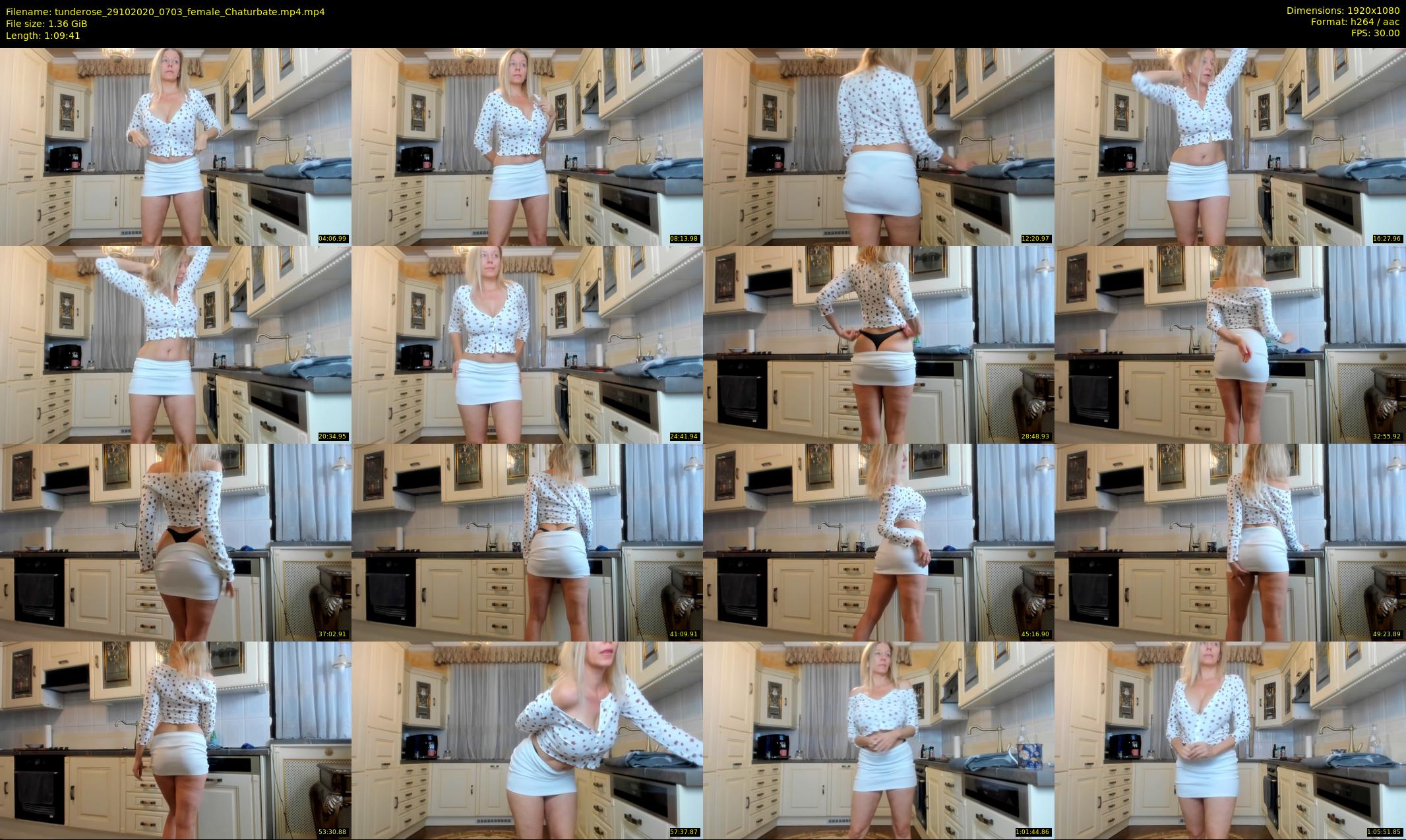 tunderose — 70 minute Chaturbate female cam show recording, 1080p, Oct 29, 2020
