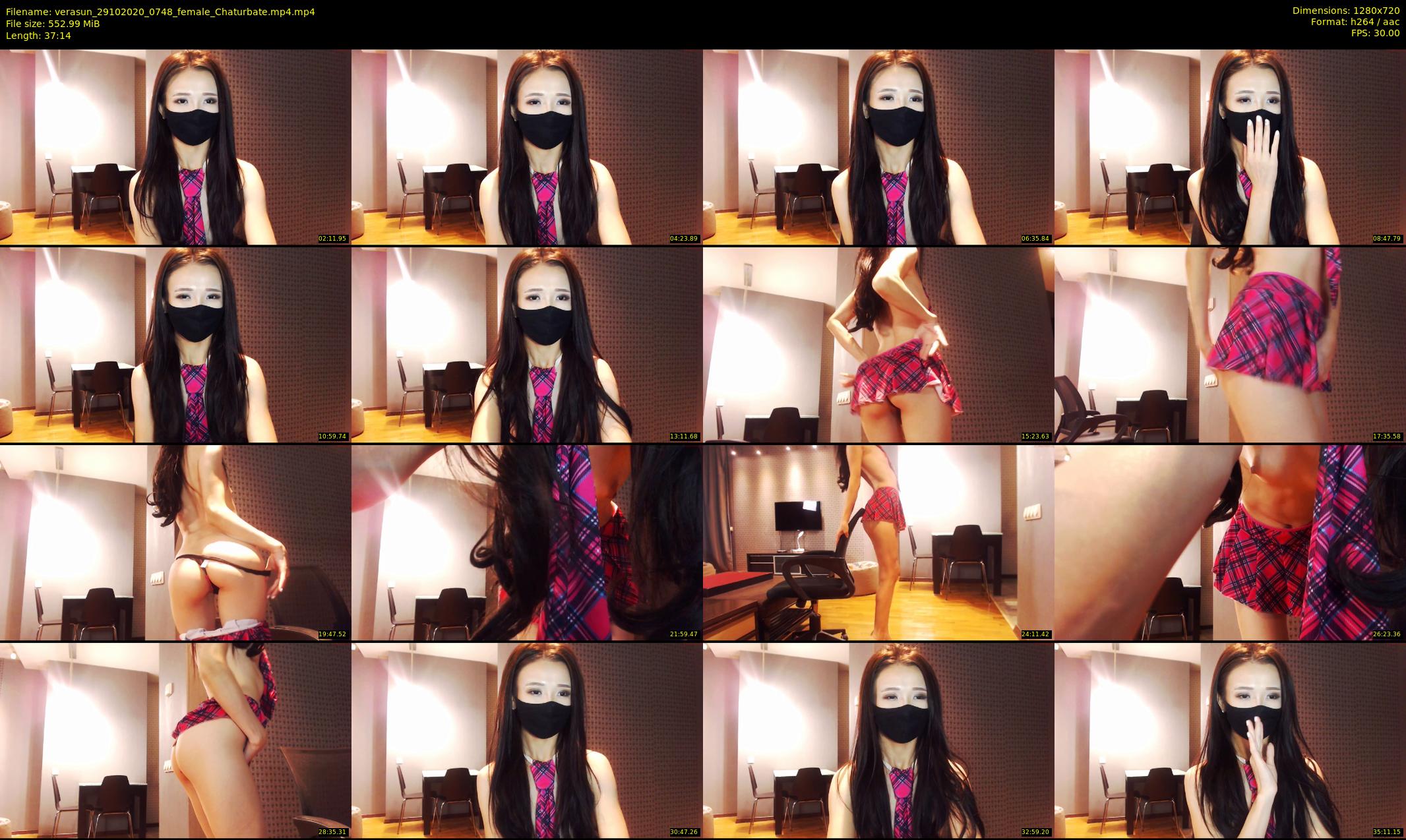 verasun — 38 minute Chaturbate female cam show recording, 720p, Oct 29, 2020