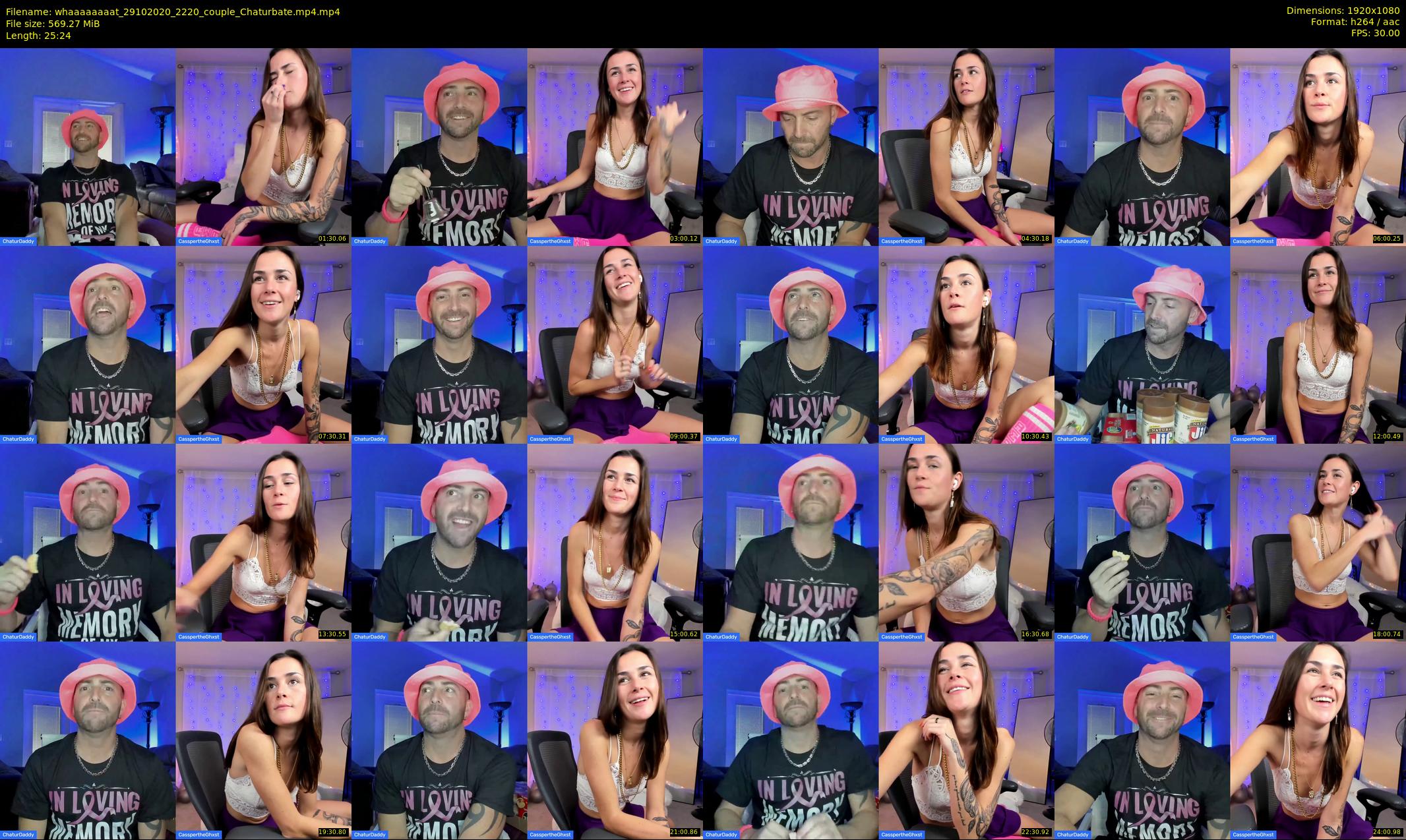 whaaaaaaaat — 26 minute Chaturbate couple cam show recording, 1080p, Oct 29, 2020