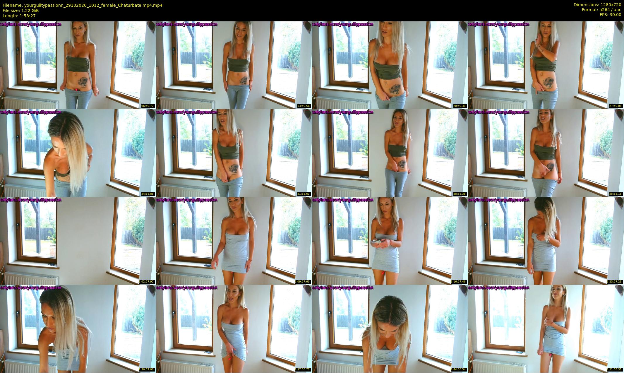 yourguiltypassionn — 119 minute Chaturbate female cam show recording, 720p, Oct 29, 2020