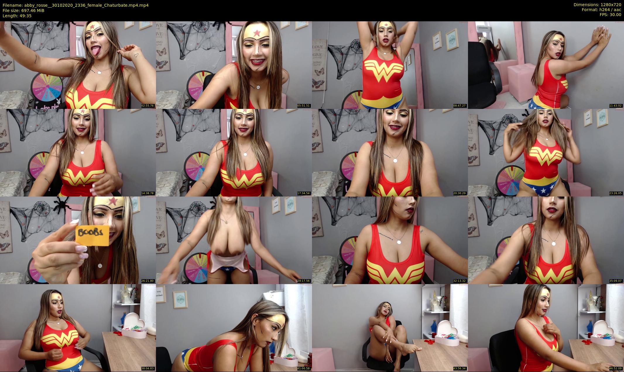 abby_rosse_ — 50 minute Chaturbate female cam show recording, 720p, Oct 30, 2020