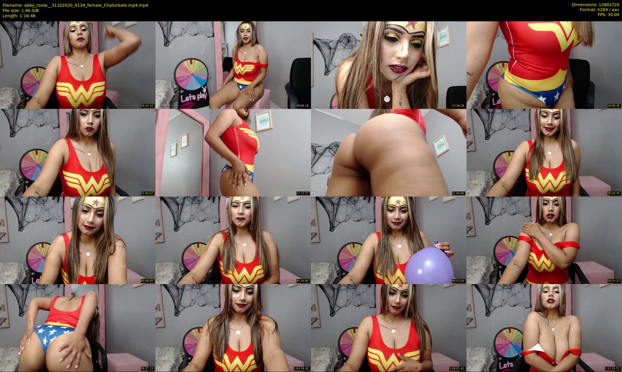 abby_rosse_ — 77 minute Chaturbate female cam show recording, 720p, Oct 31, 2020