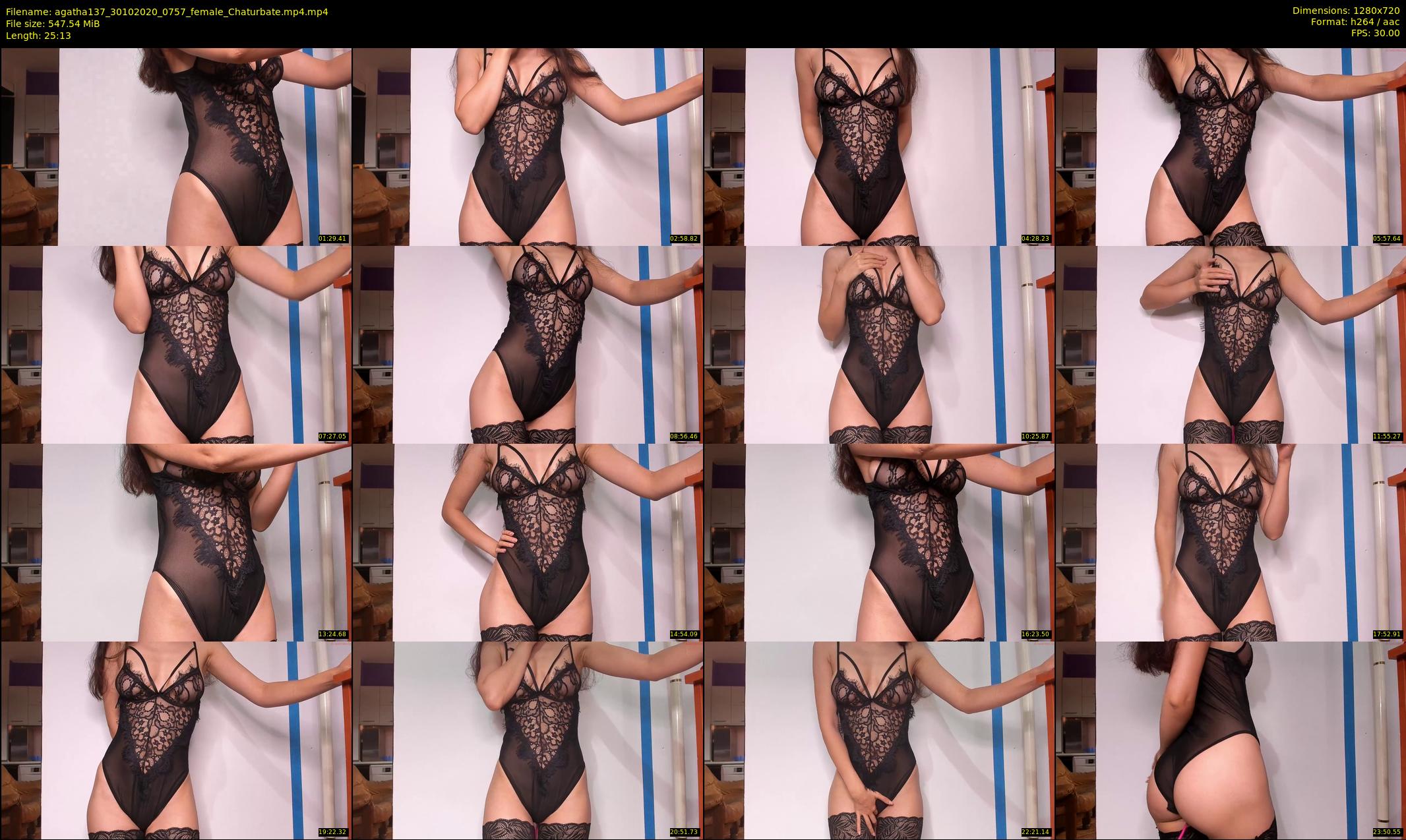 agatha137 — 26 minute Chaturbate female cam show recording, 720p, Oct 30, 2020