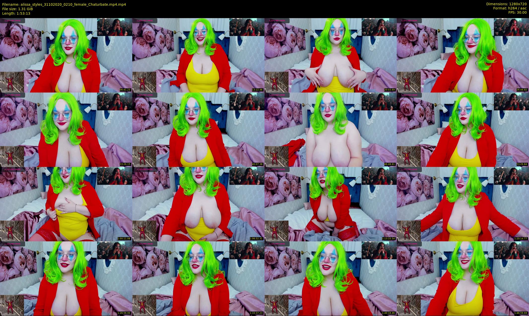 alissa_styles — 114 minute Chaturbate female cam show recording, 720p, Oct 31, 2020