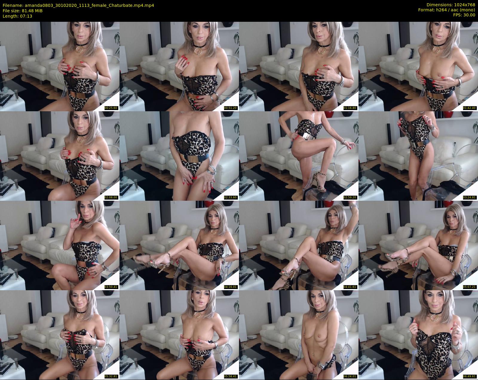 amanda0803 — 8 minute Chaturbate female cam show recording, 720p, Oct 30, 2020