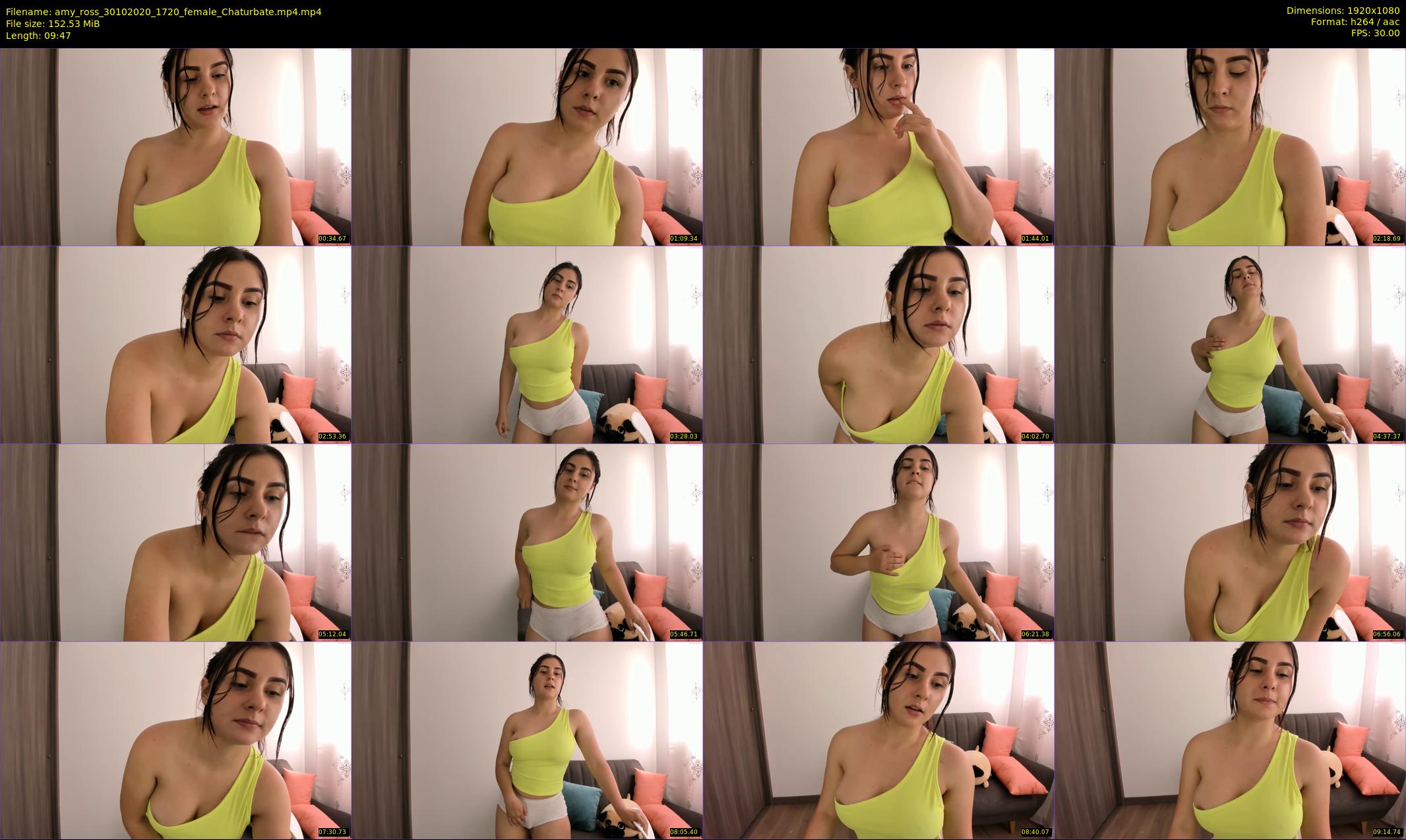 amy_ross — 10 minute Chaturbate female cam show recording, 1080p, Oct 30, 2020