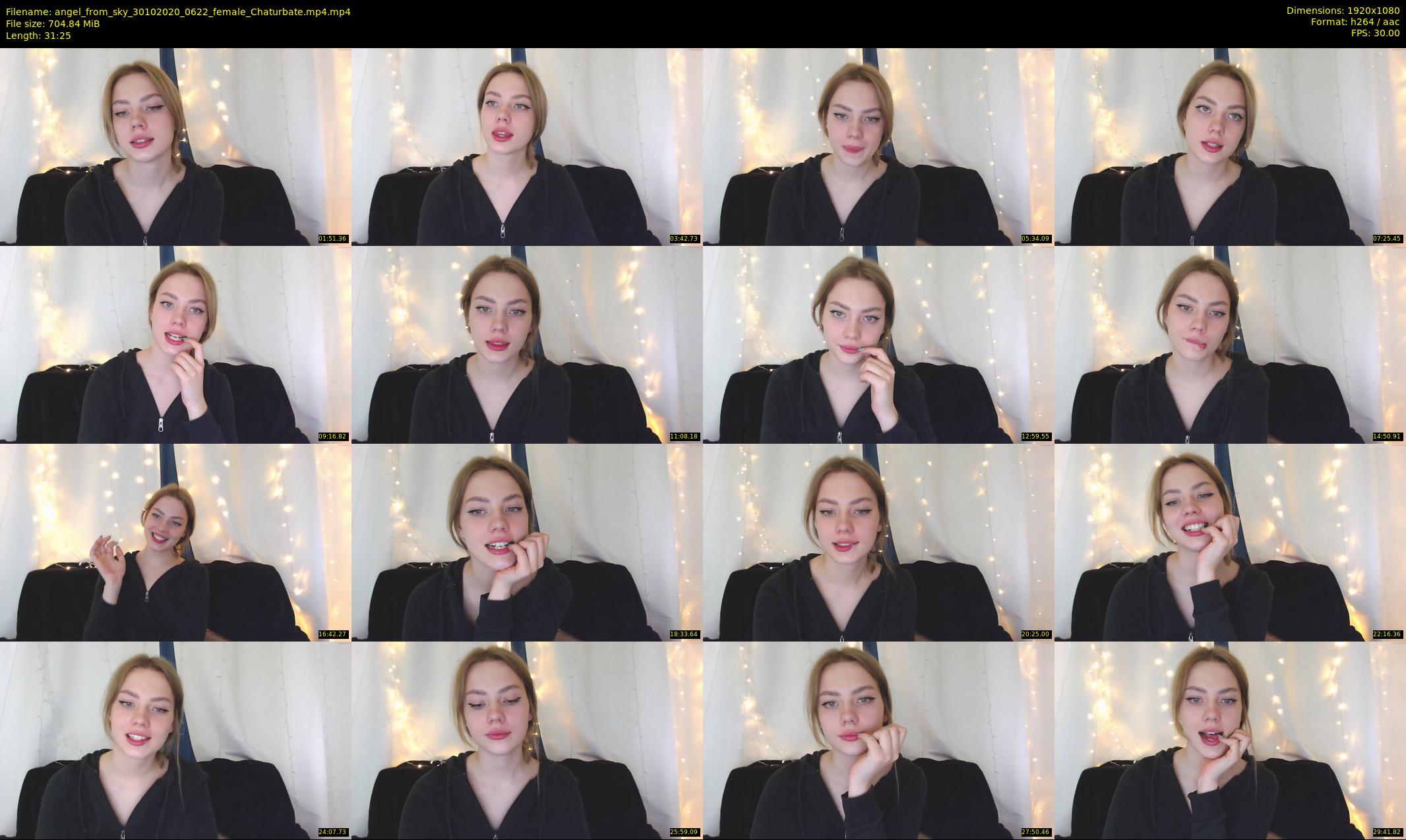 angel_from_sky — 32 minute Chaturbate female cam show recording, 1080p, Oct 30, 2020