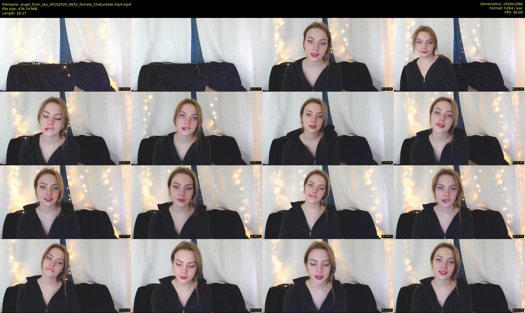 angel_from_sky — 29 minute Chaturbate female cam show recording, 1080p, Oct 30, 2020