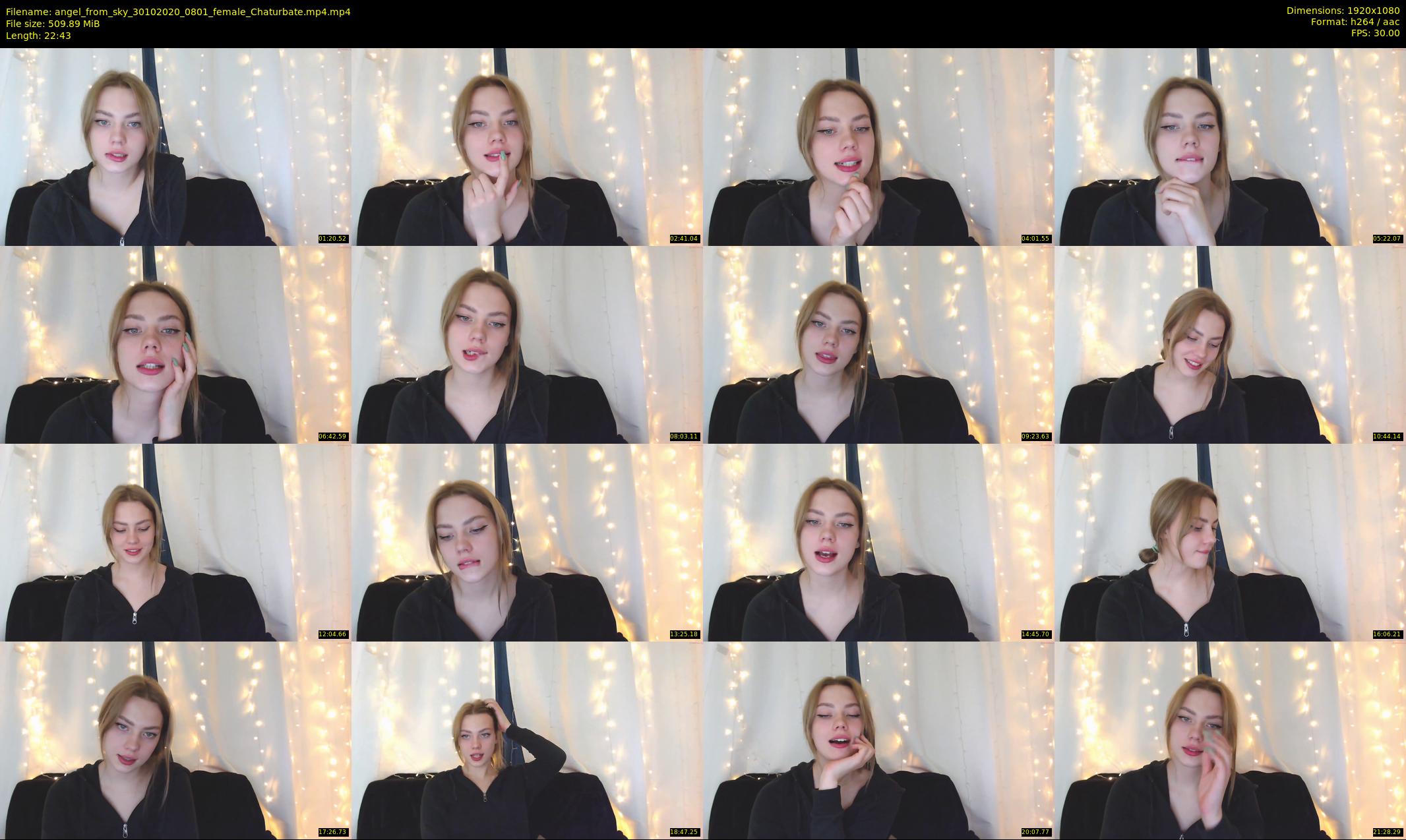 angel_from_sky — 23 minute Chaturbate female cam show recording, 1080p, Oct 30, 2020