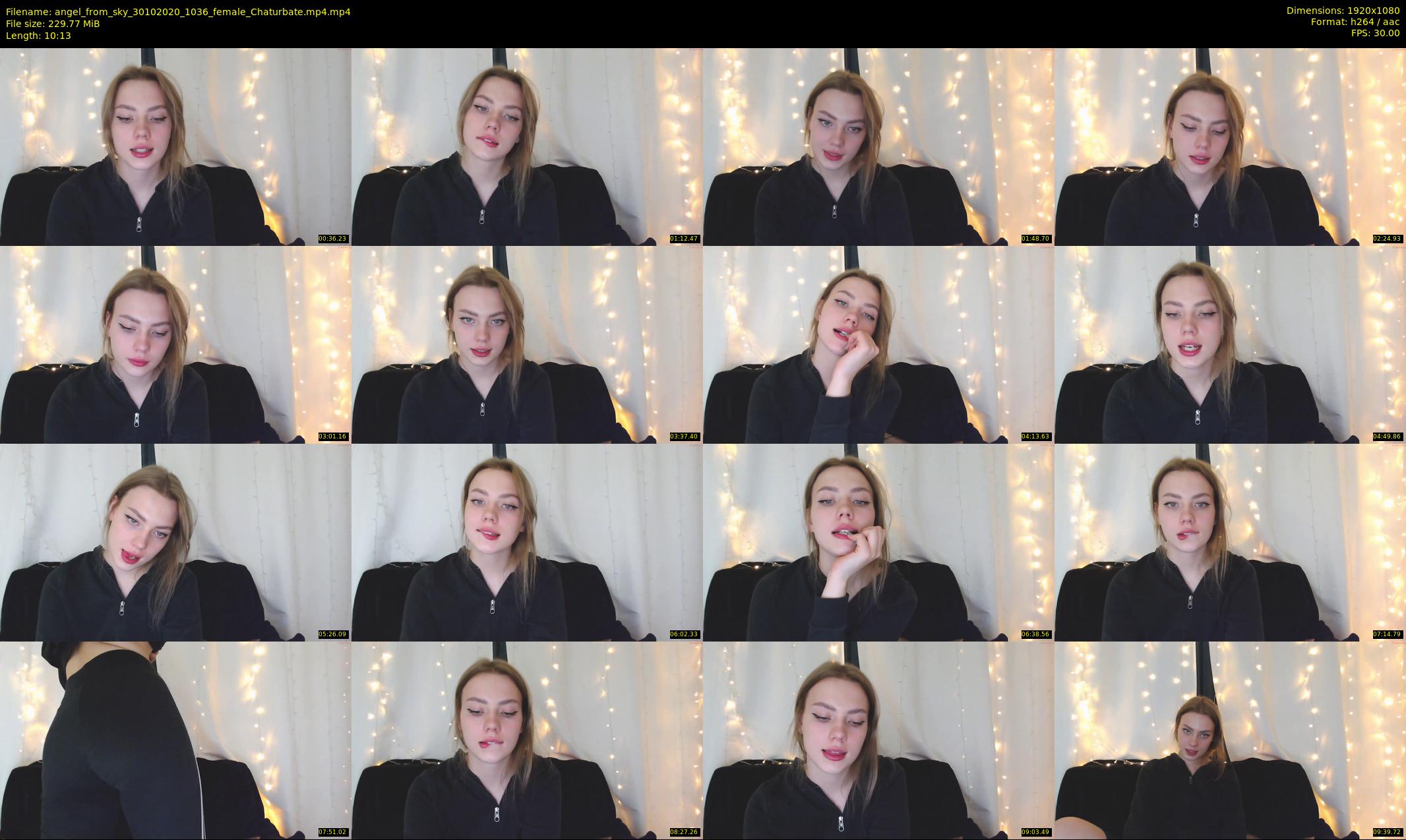 angel_from_sky — 11 minute Chaturbate female cam show recording, 1080p, Oct 30, 2020