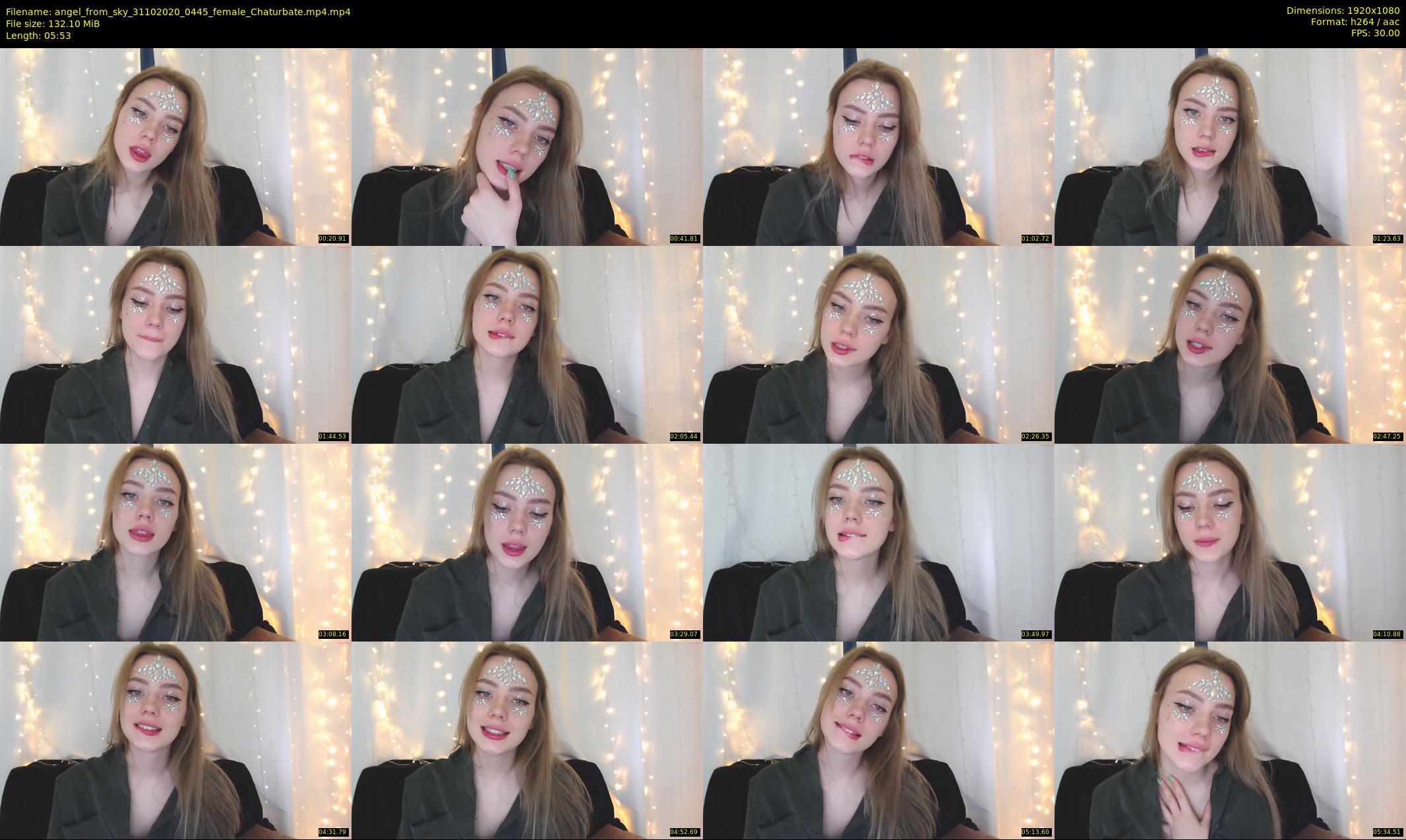 angel_from_sky — 6 minute Chaturbate female cam show recording, 1080p, Oct 31, 2020